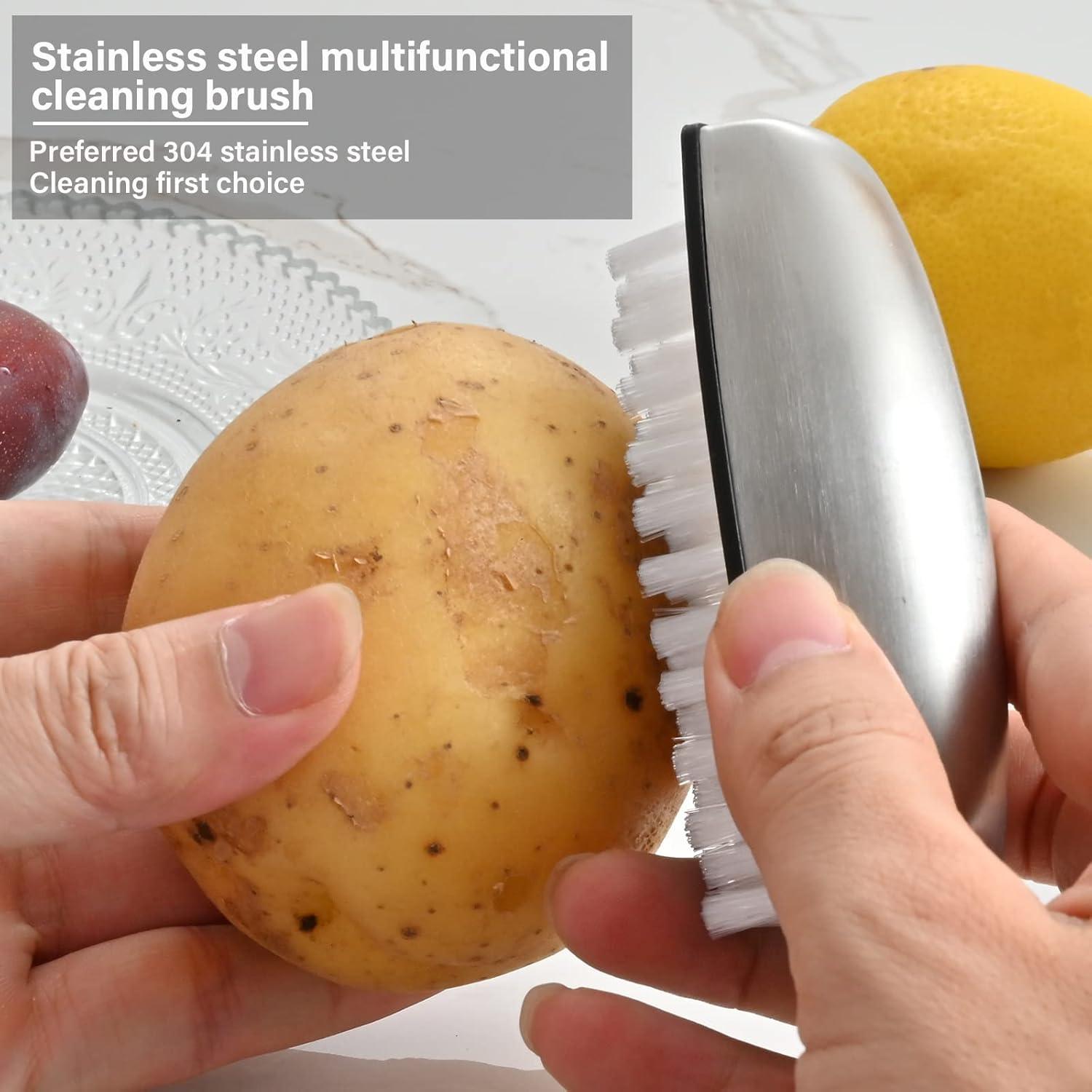 Cepillo de Limpieza Multifuncional Topolopyfeely - Acero Inoxidable