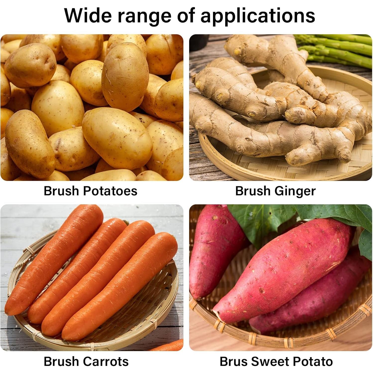 Cepillo de Limpieza Multifuncional Topolopyfeely - Acero Inoxidable