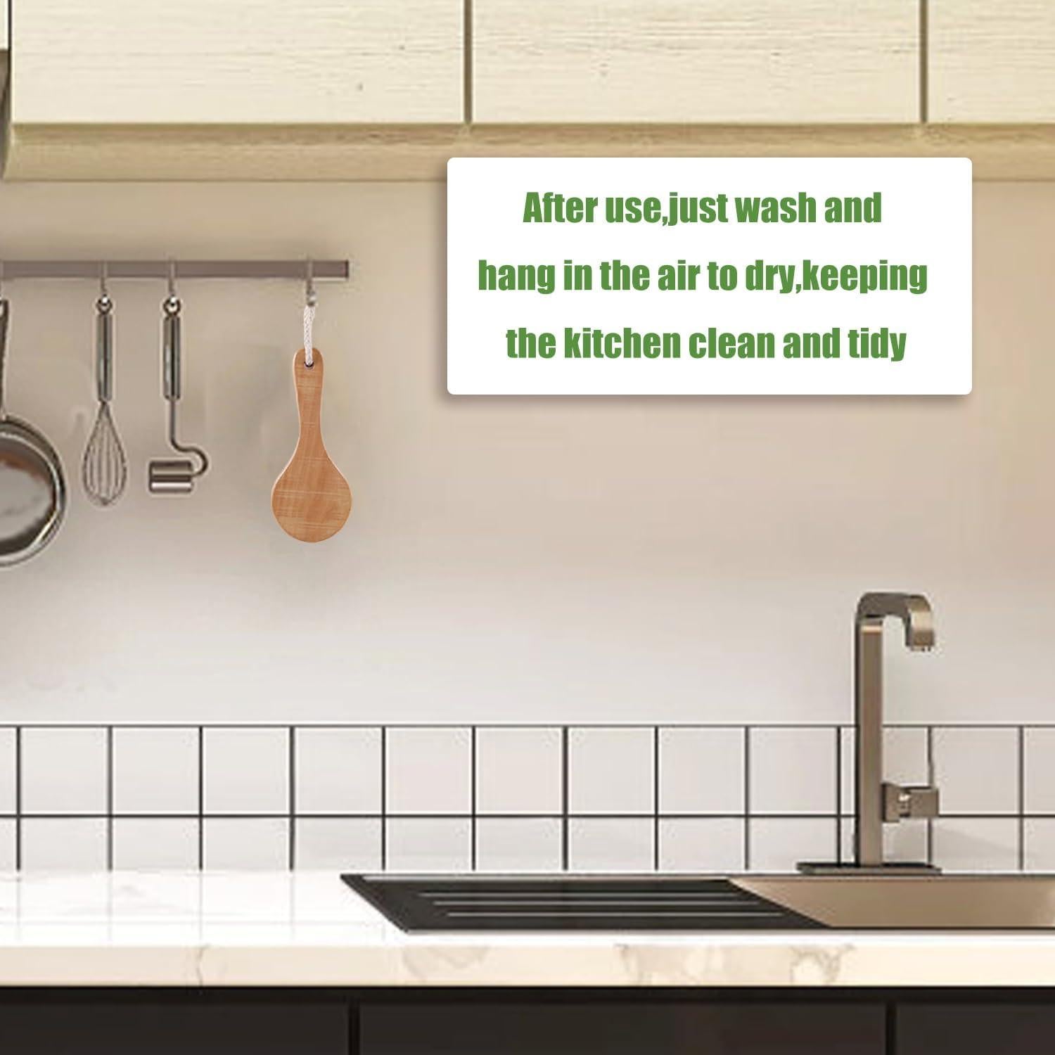 Cepillo de Verduras PEUTIER 20x8 cm Madera Ergonómico