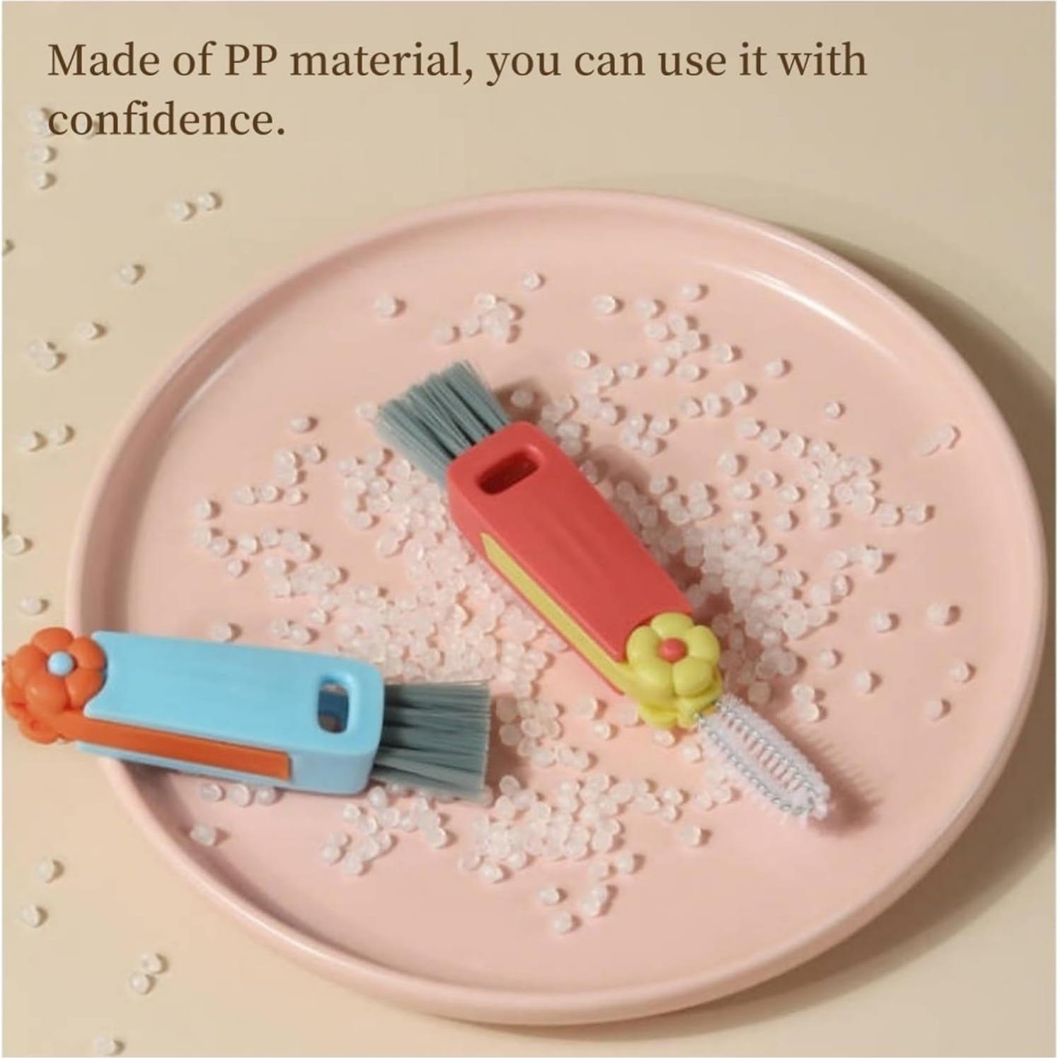 Cepillo de limpieza 3 en 1 DAMARI para tapas de tazas