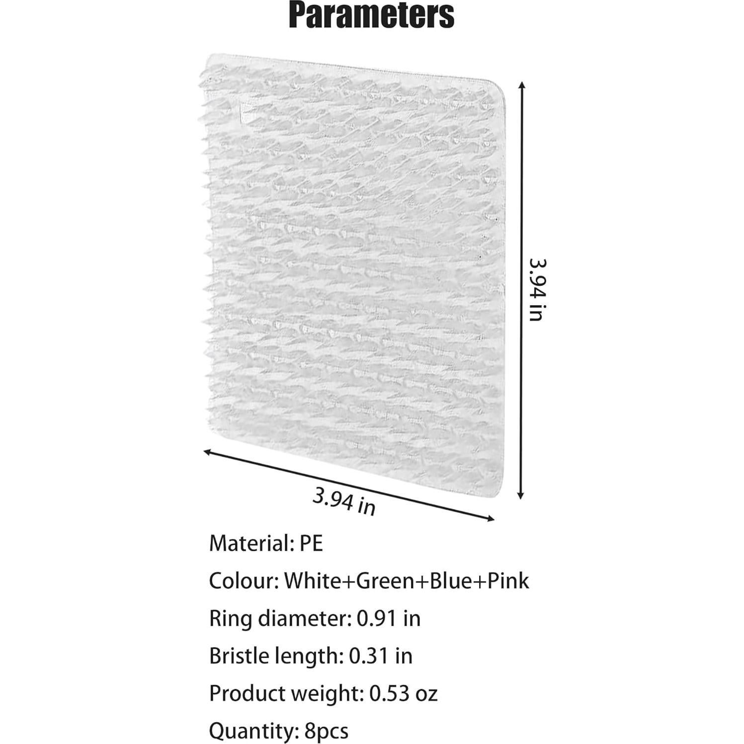 Cepillo de Limpieza de Verduras Shaoduoli - 8 Piezas, Ecológico