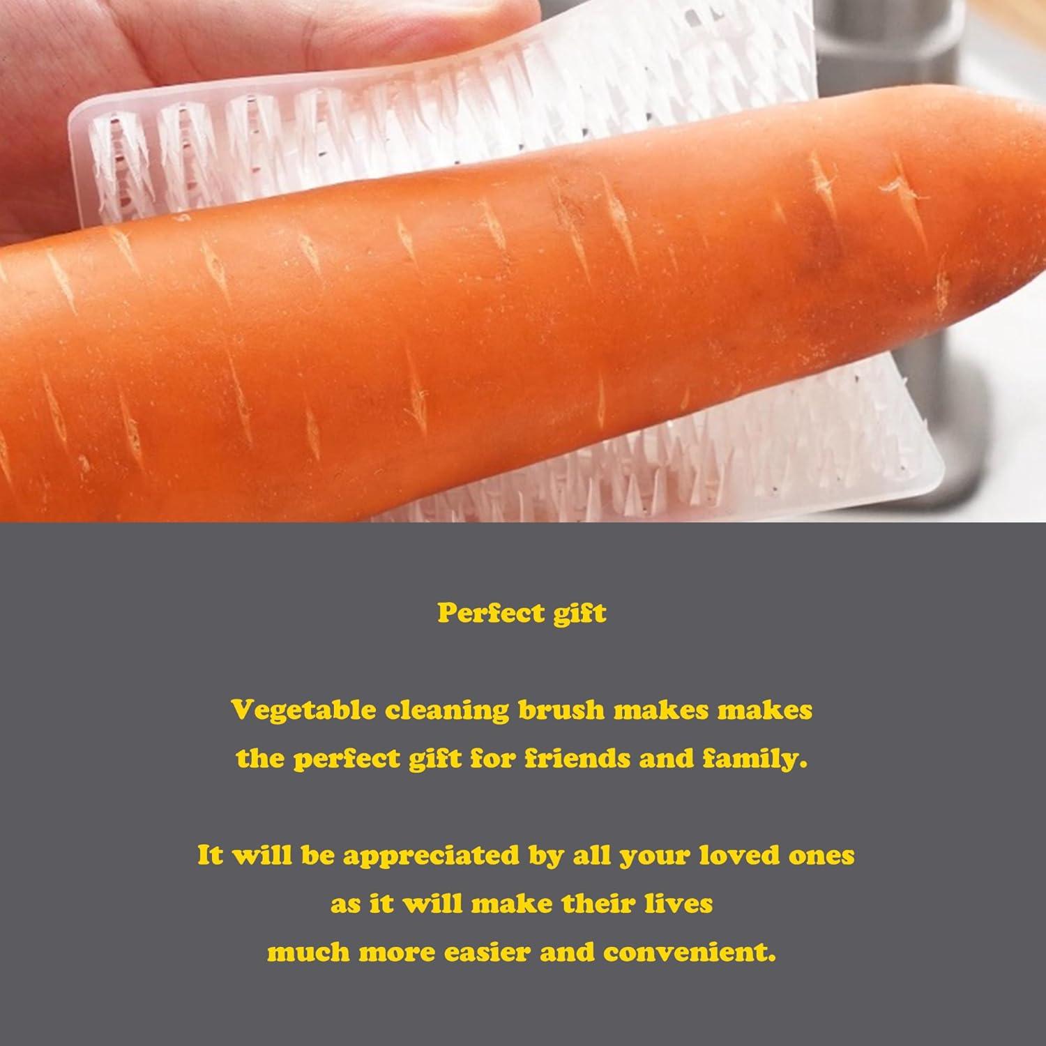 Cepillo de Limpieza de Verduras Shaoduoli - 8 Piezas, Ecológico