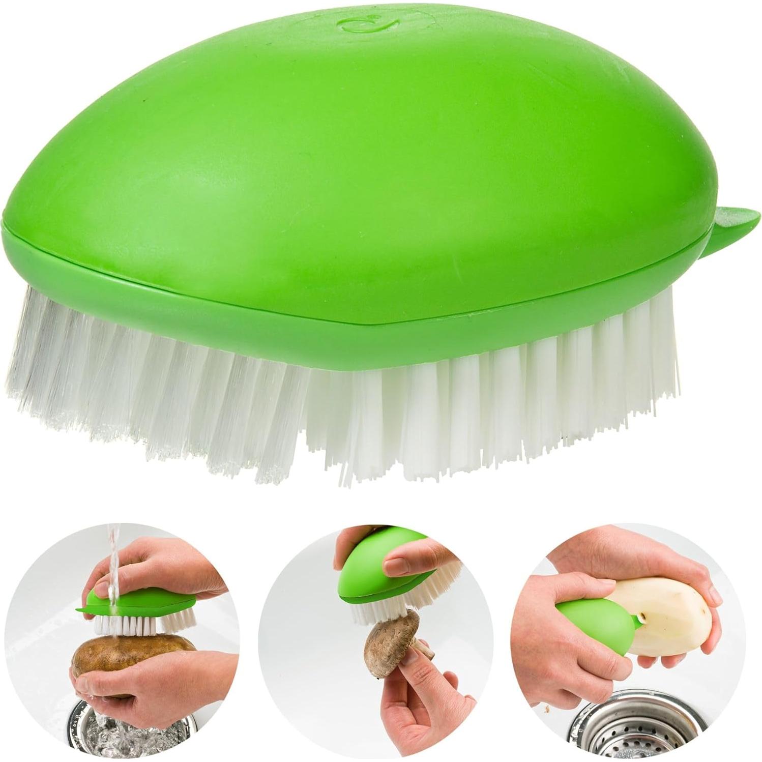 Cepillo de Frutas y Verduras Ergonómico Prepworks Progressive