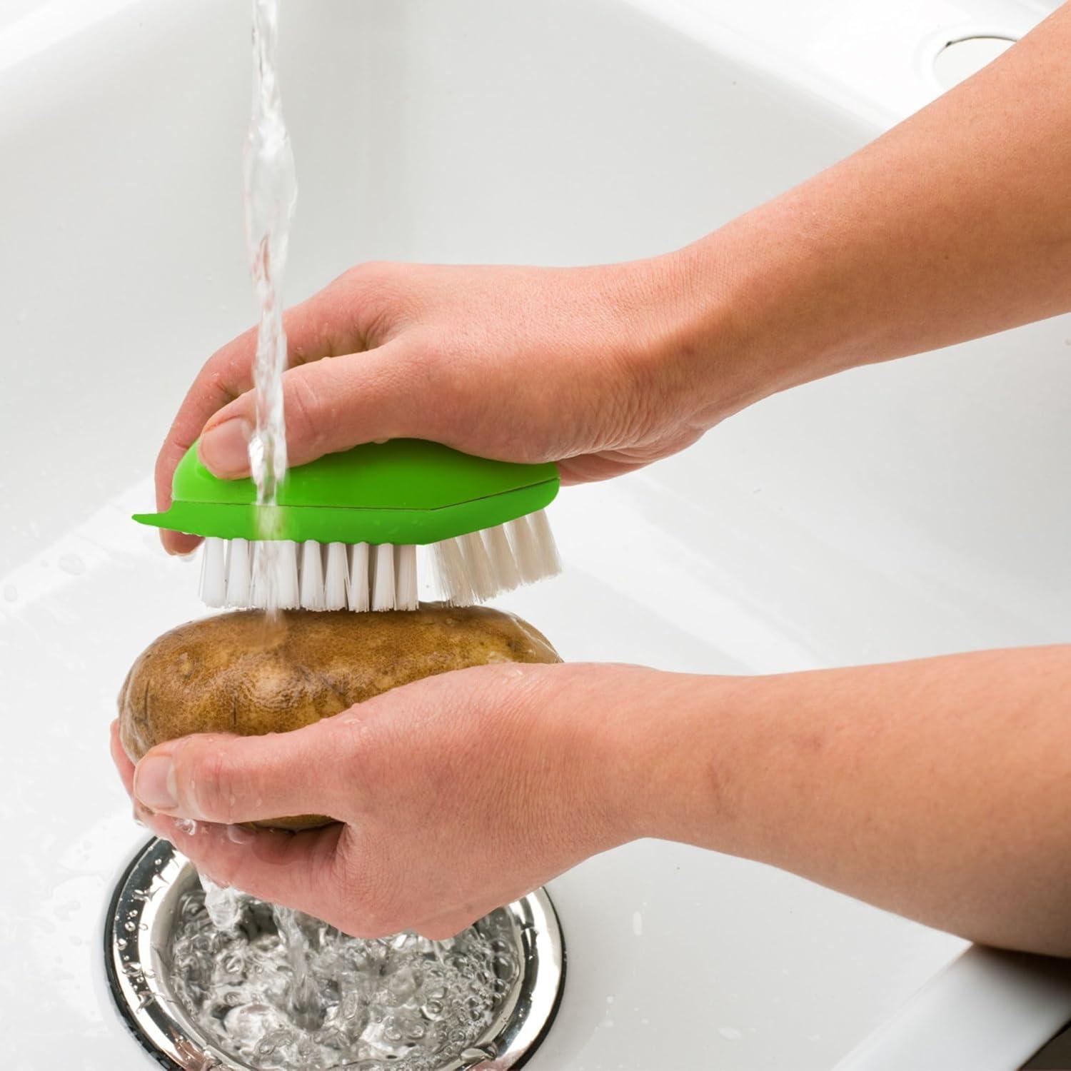 Cepillo de Frutas y Verduras Ergonómico Prepworks Progressive