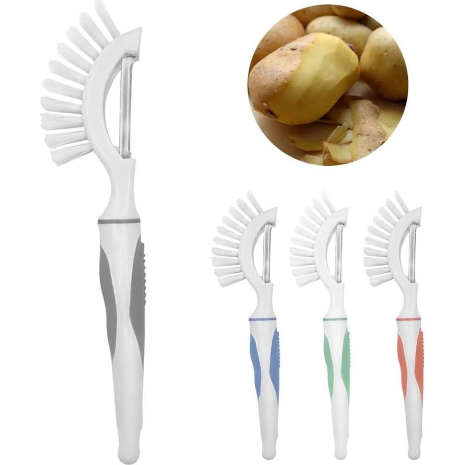Cepillo de Limpieza y Pelador de Verduras Genérico 20.32 cm