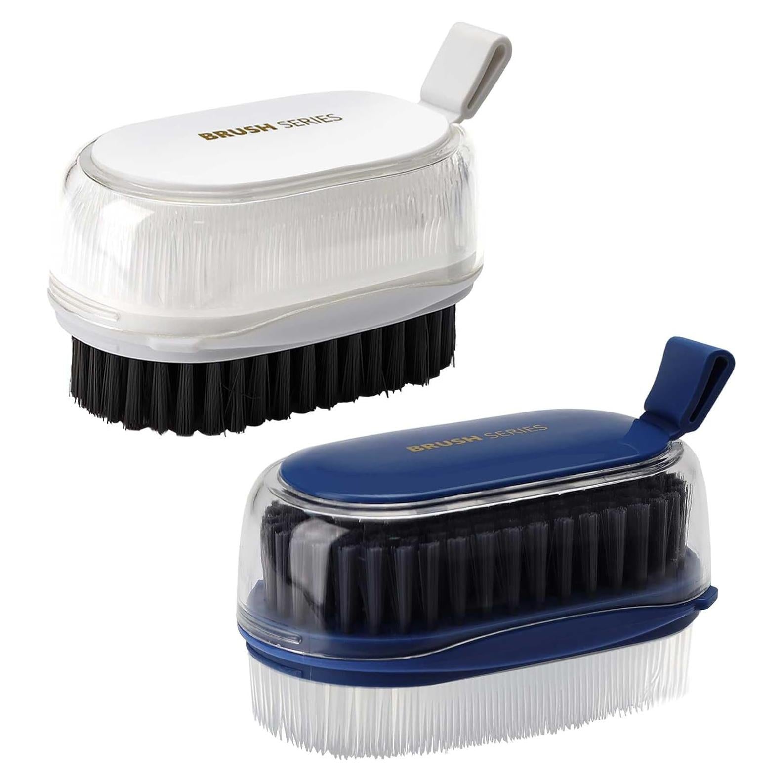 2 Cepillos de Verduras Realand con Cerdas Duras y Suaves