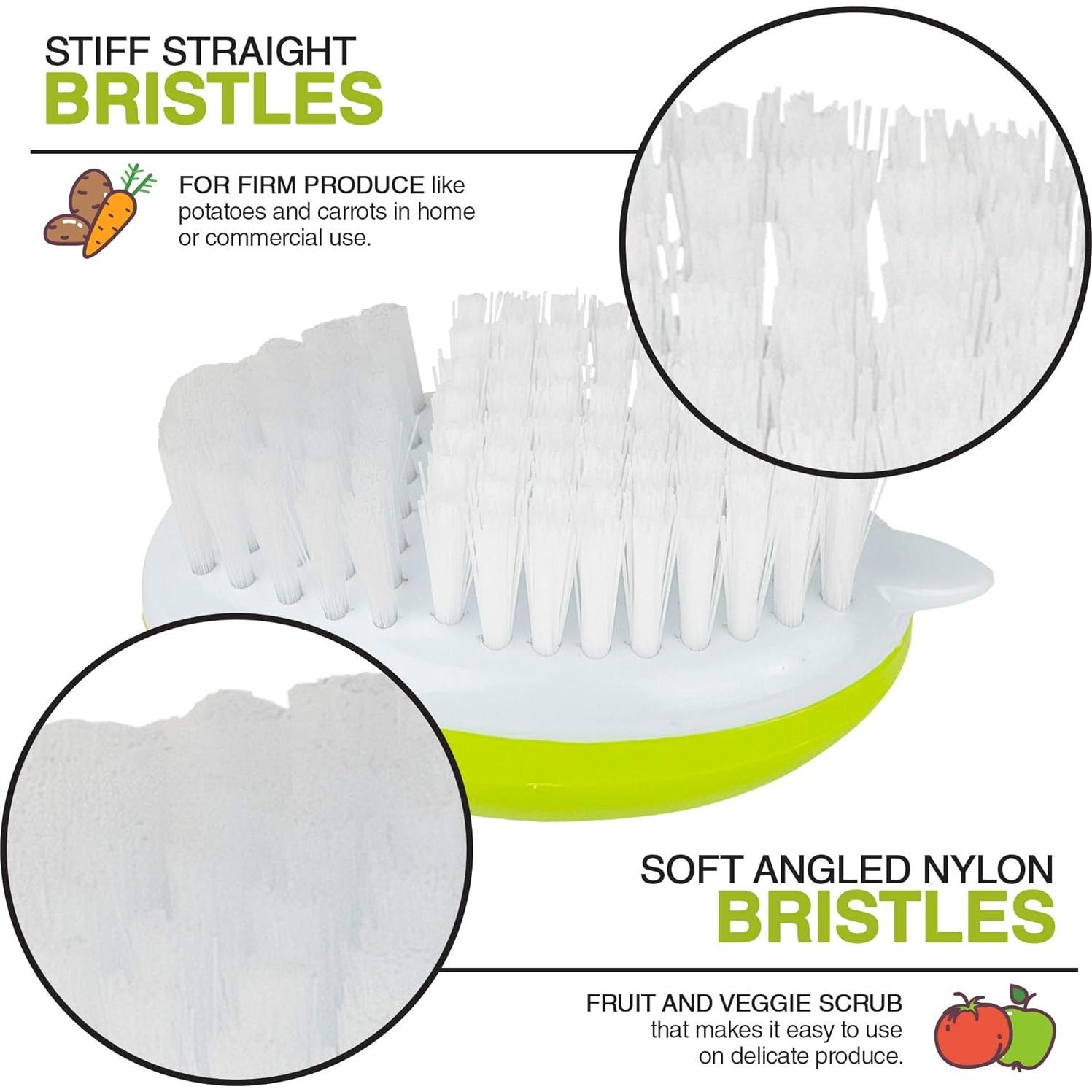 Cepillo de Verduras Exultimate Verde 10.8 cm x 6.4 cm Nylon