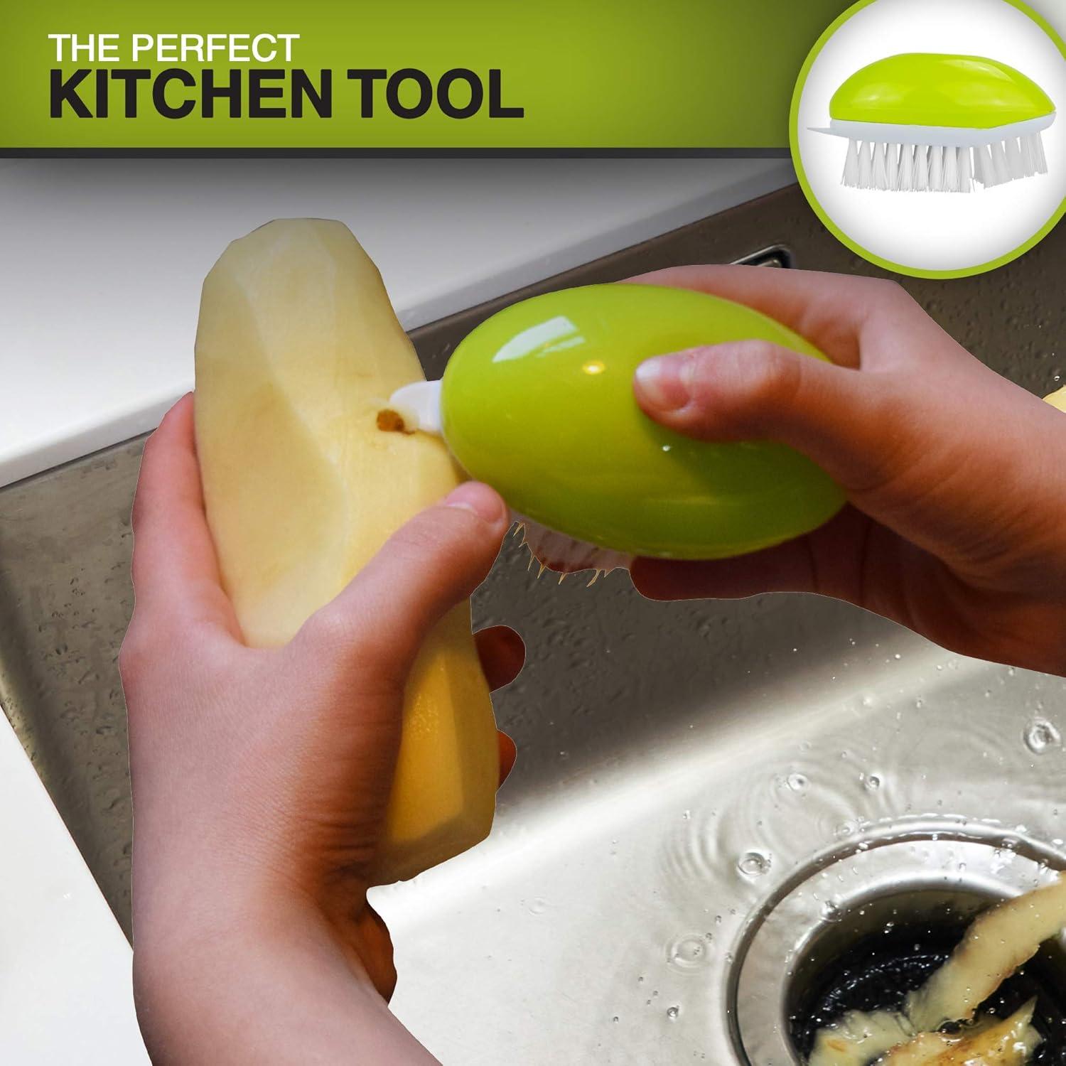 Cepillo de Verduras Exultimate Verde 10.8 cm x 6.4 cm Nylon