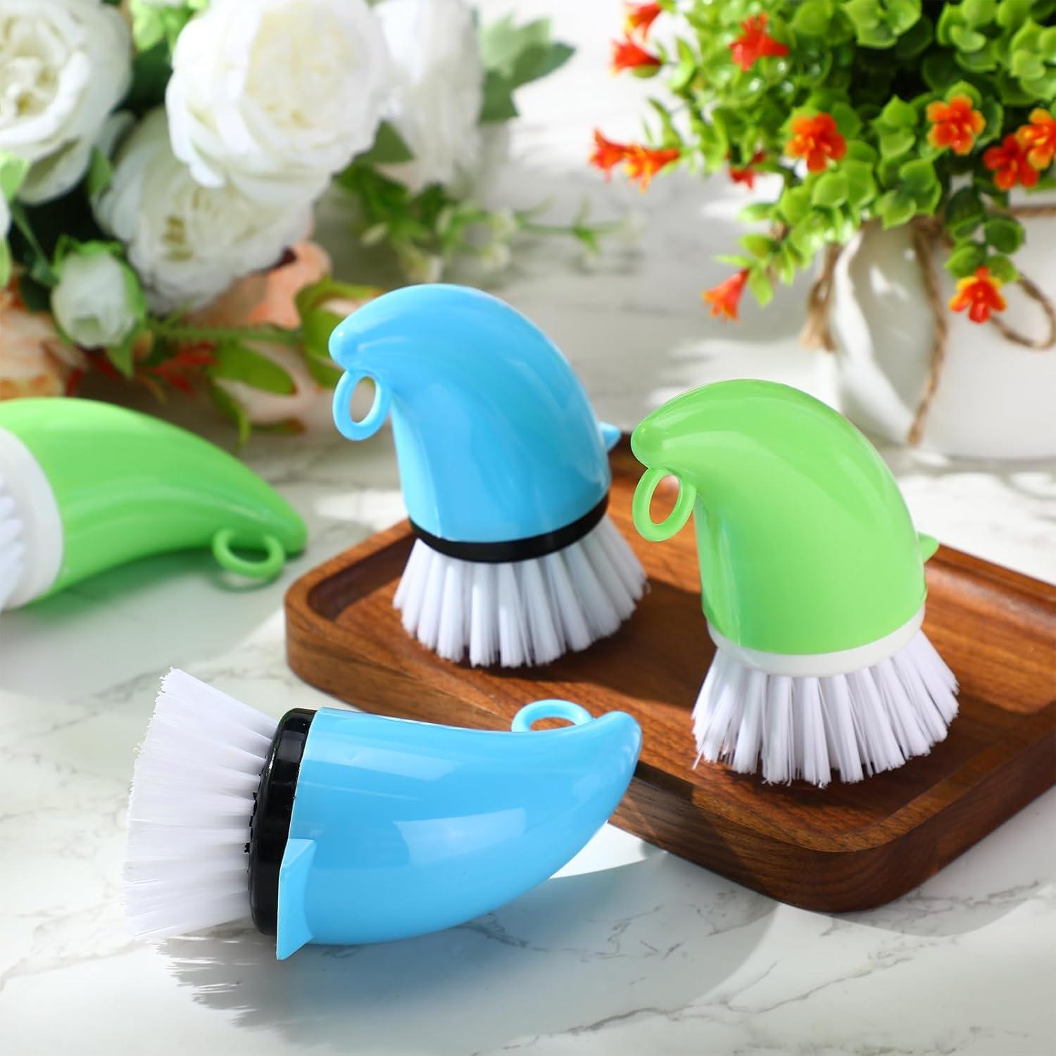Juego de 6 Cepillos de Limpieza Reallnaive - Duende, Cocina y Baño