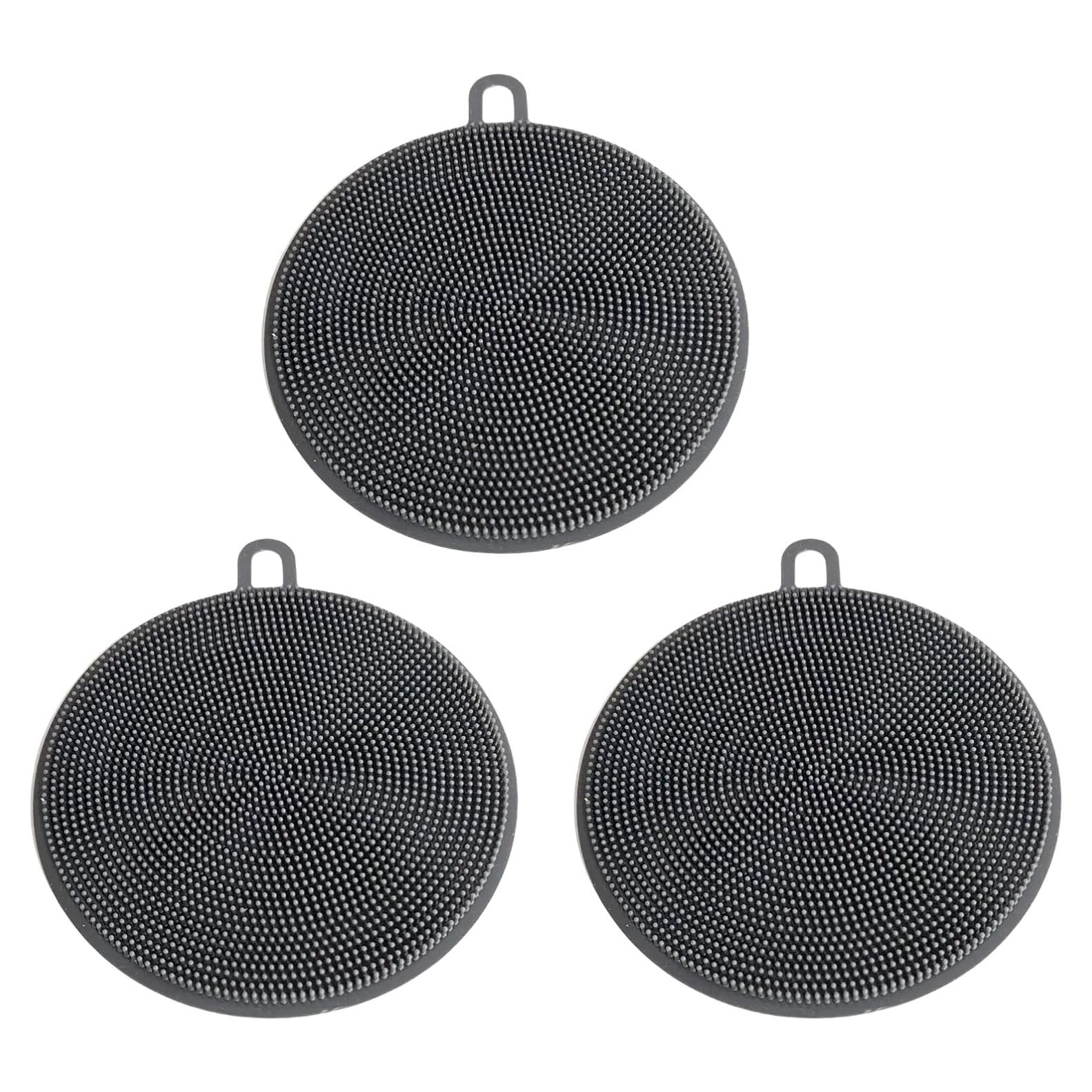 Esponjas de Silicona AMORBASE para Fregar Platos - 3 Unidades