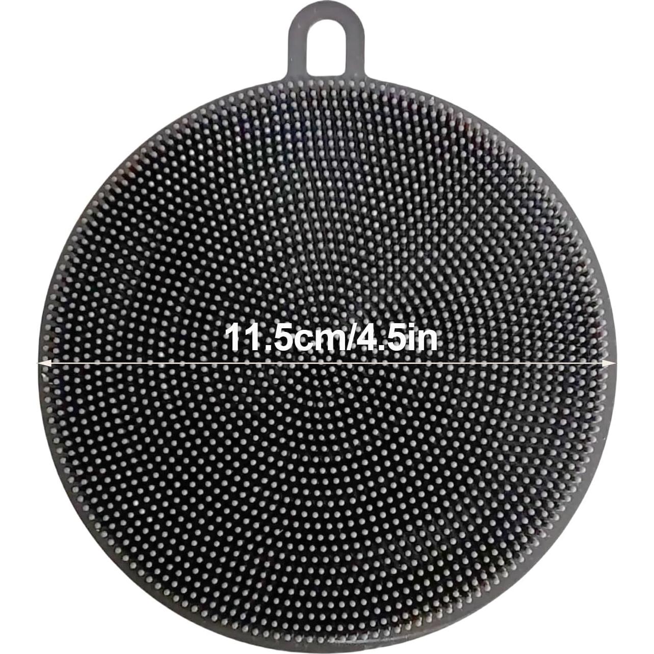 Esponjas de Silicona AMORBASE para Fregar Platos - 3 Unidades