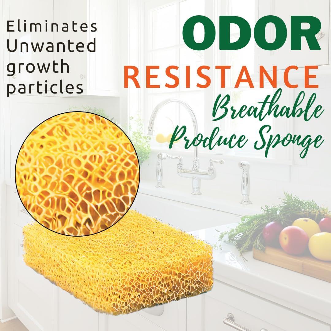 Limpiador de Silicona Peachy Clean - 3 Unidades para Frutas y Verduras