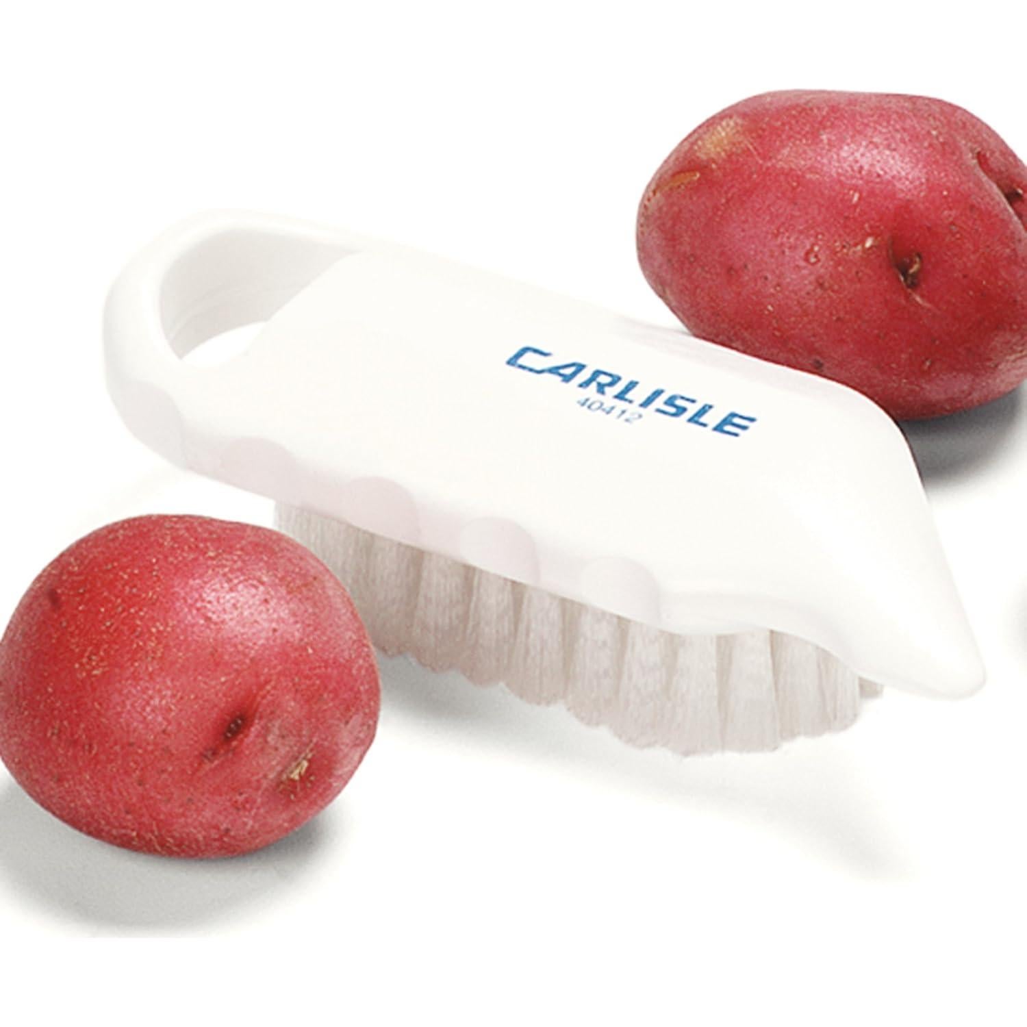 Cepillo de Patatas Carlisle 4041202 Blanco 14.6 cm