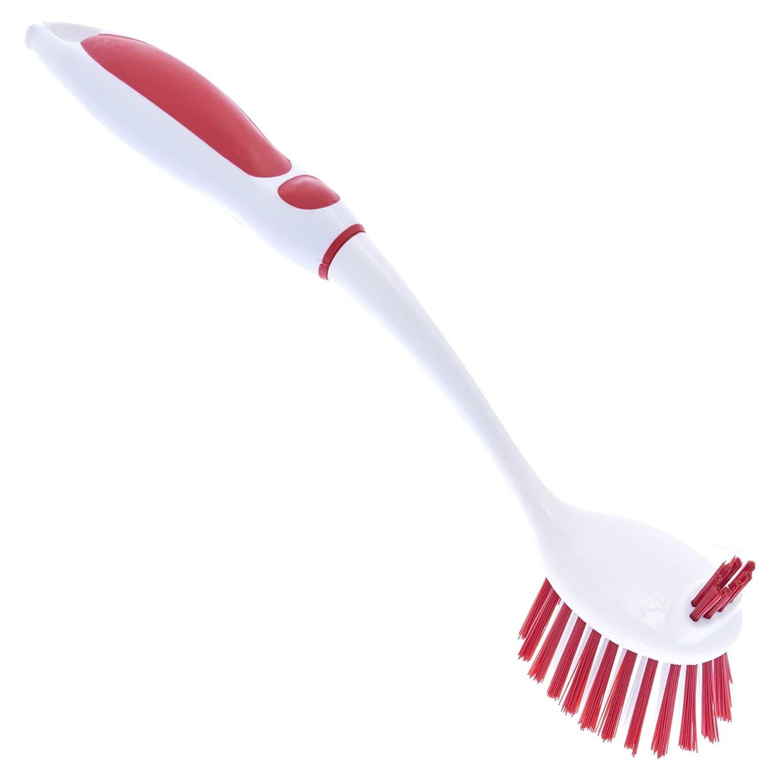 Cepillo de Cocina Superio para Frutas y Verduras Rojo 28 cm