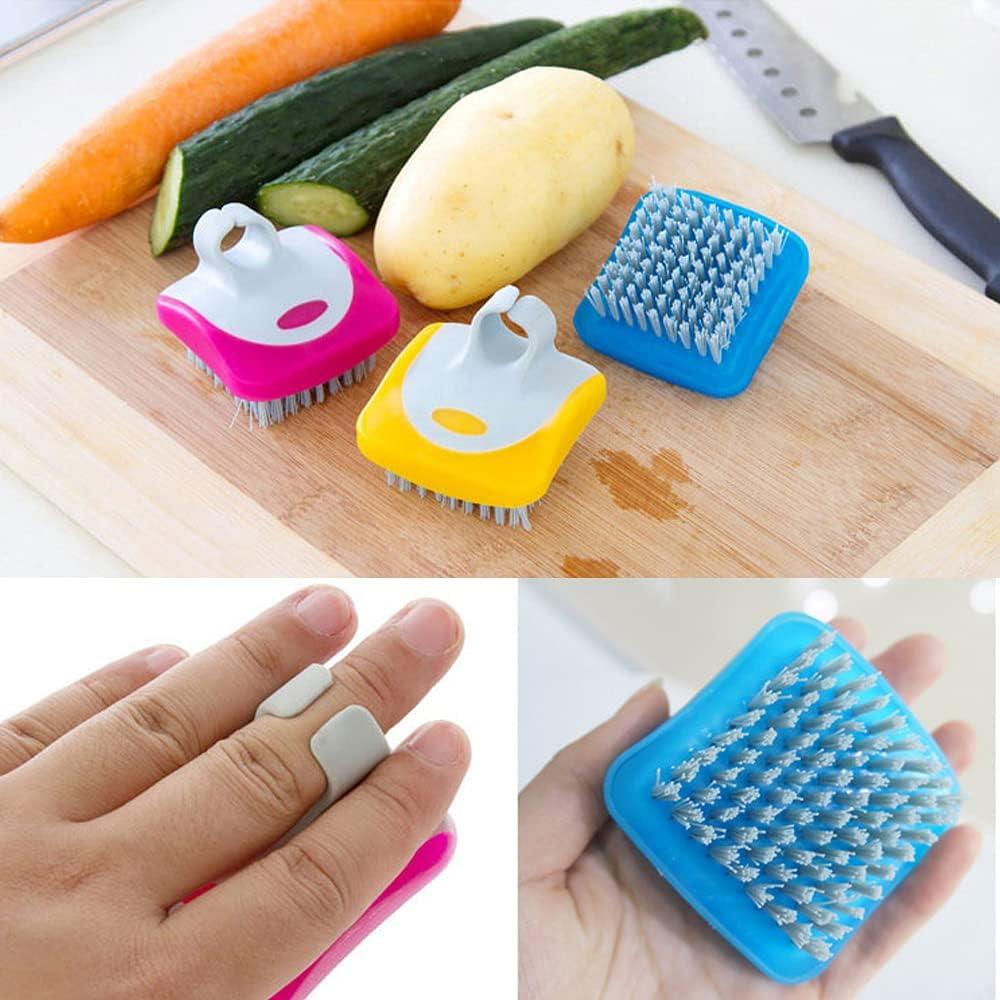 Cepillos de Vegetales TINSKY 3 Pcs Flexible para Cocina