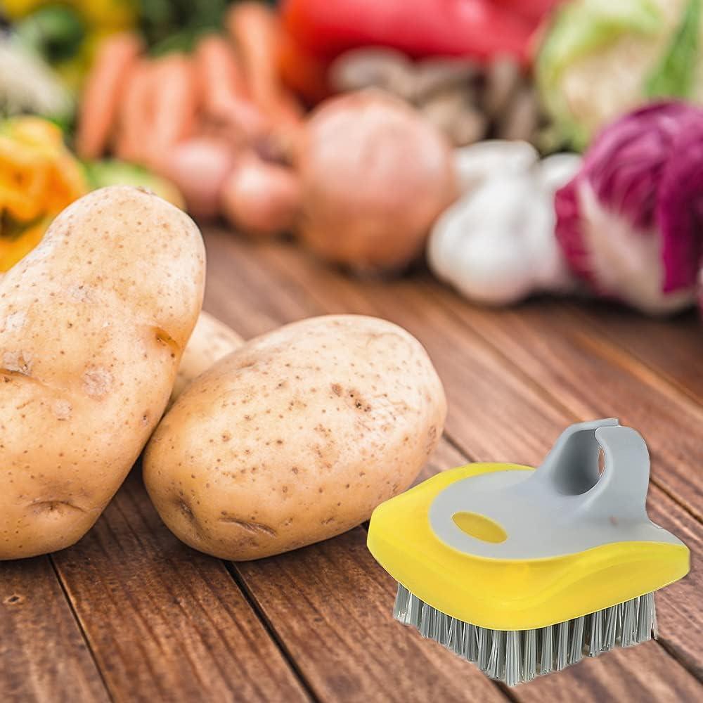 Cepillos de Vegetales TINSKY 3 Pcs Flexible para Cocina