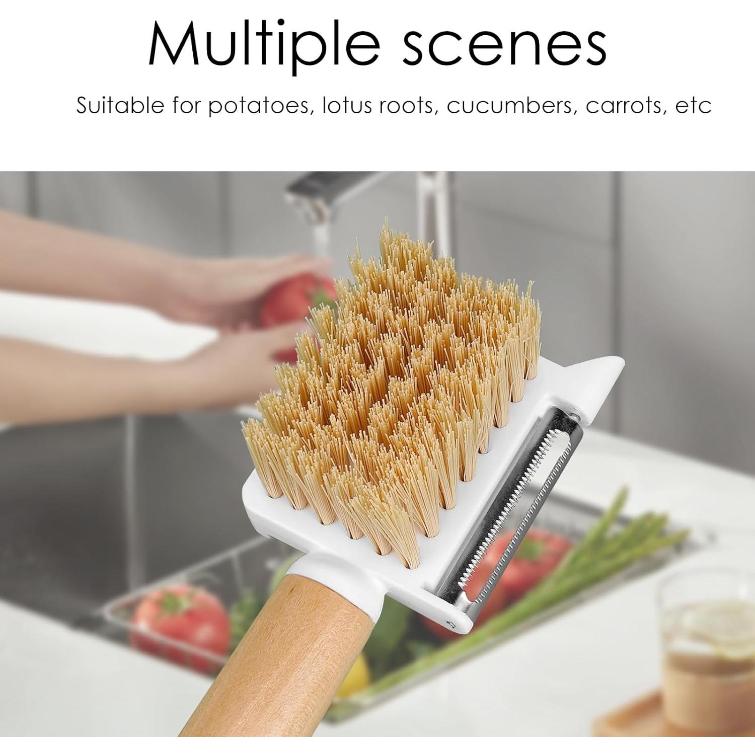 Cepillo de Limpieza de Verduras JANKOW con Cerdas de Nylon y Silicona