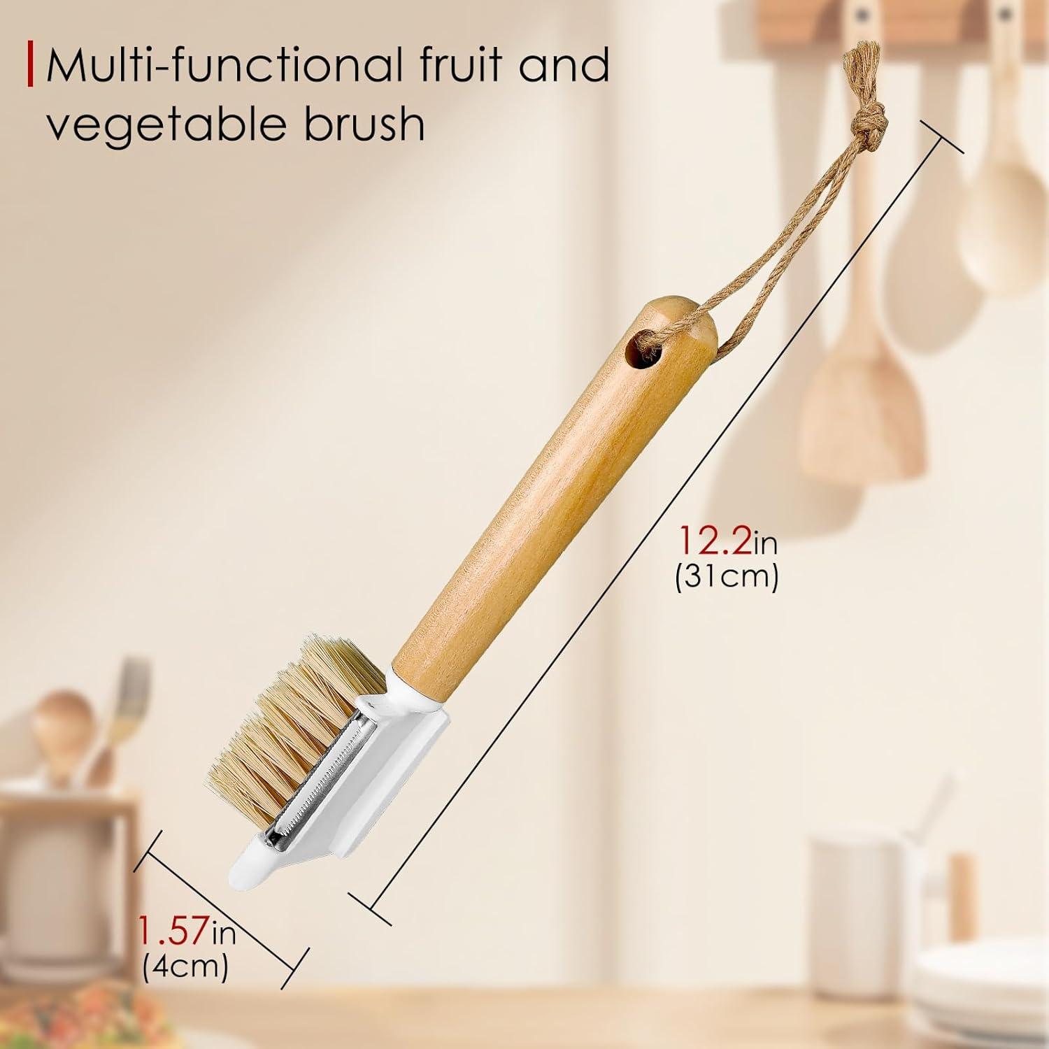 Cepillo de Limpieza de Verduras JANKOW con Cerdas de Nylon y Silicona