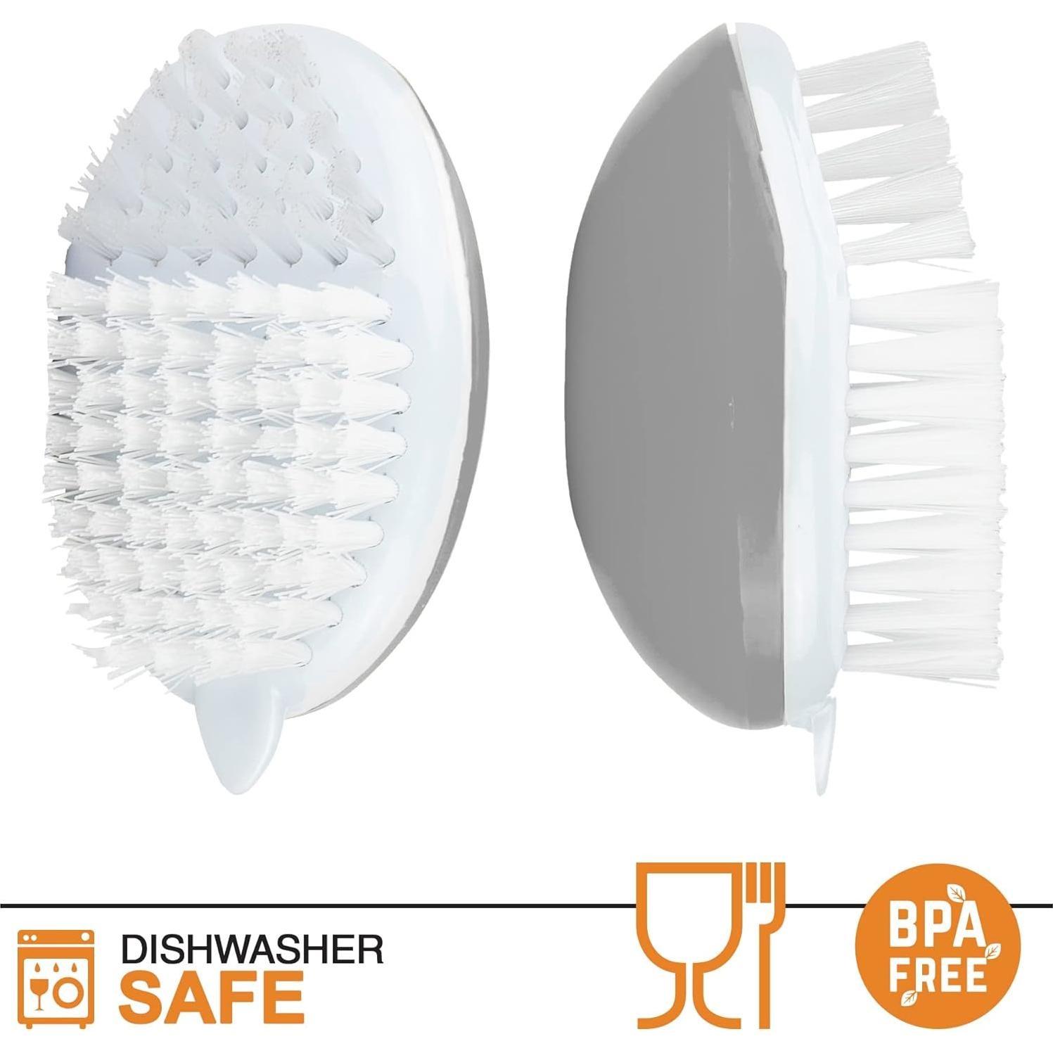 Cepillo de Frutas y Verduras EXULTIMATE con Cerdas de Nylon