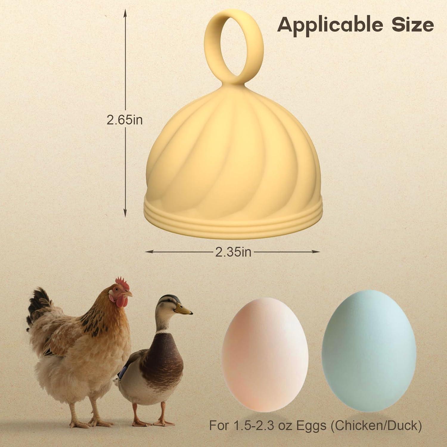 Lavadora de Huevos DoID Tag Egg QX - Silicona Amarillo 1 Pcs