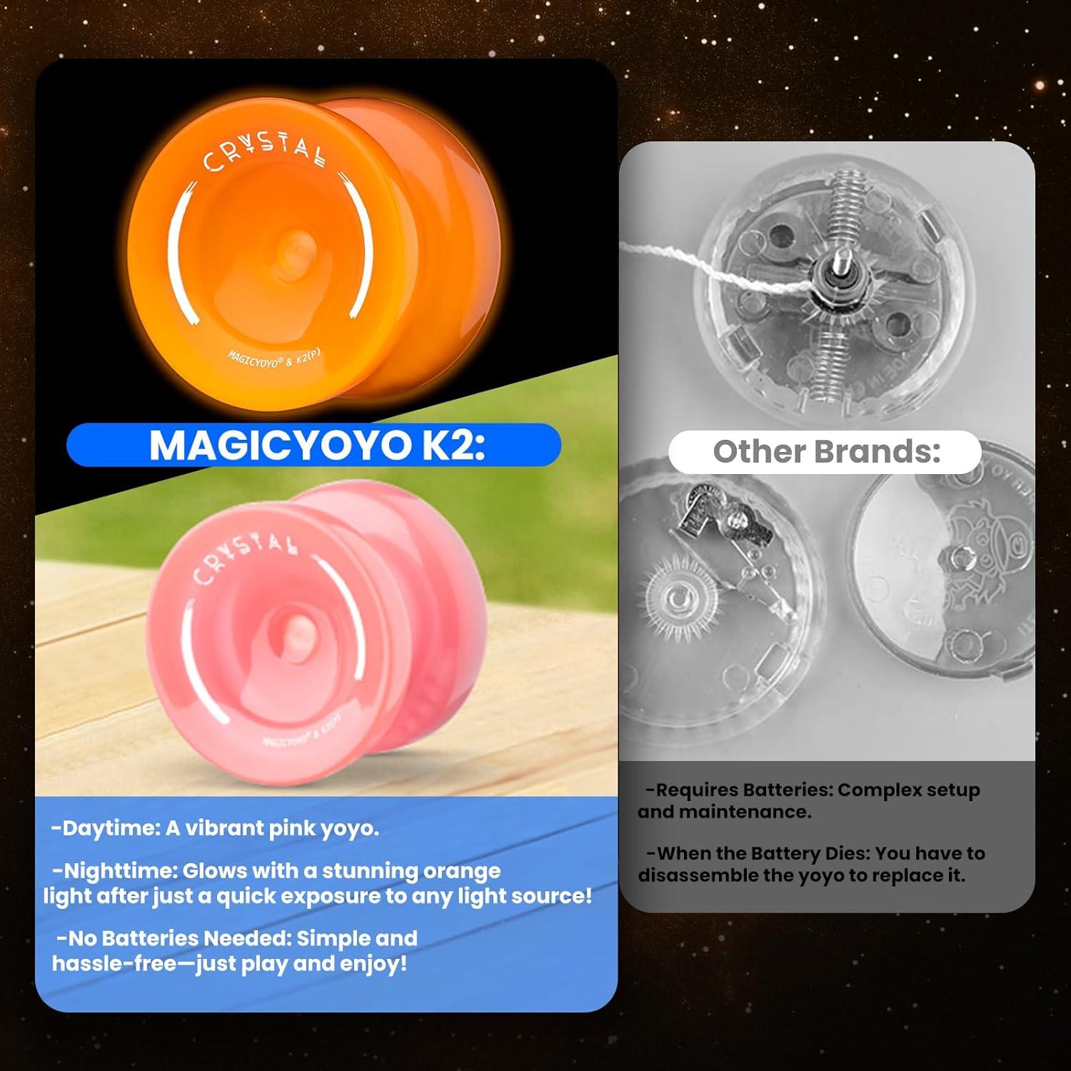 Yo-yo MAGICYOYO K2 Brillante para Niños y Adultos