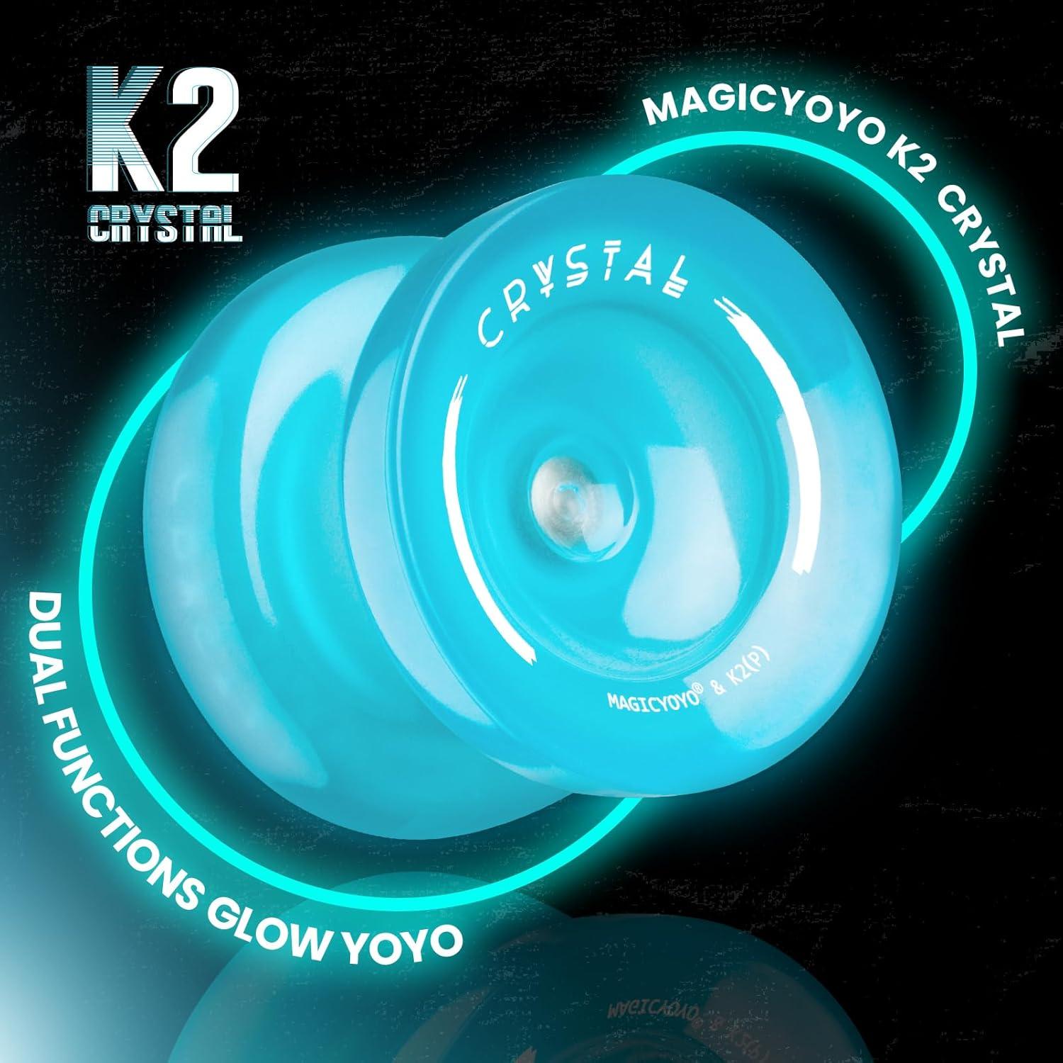 Yoyo MAGICYOYO K2 Brilla en la Oscuridad + Accesorios