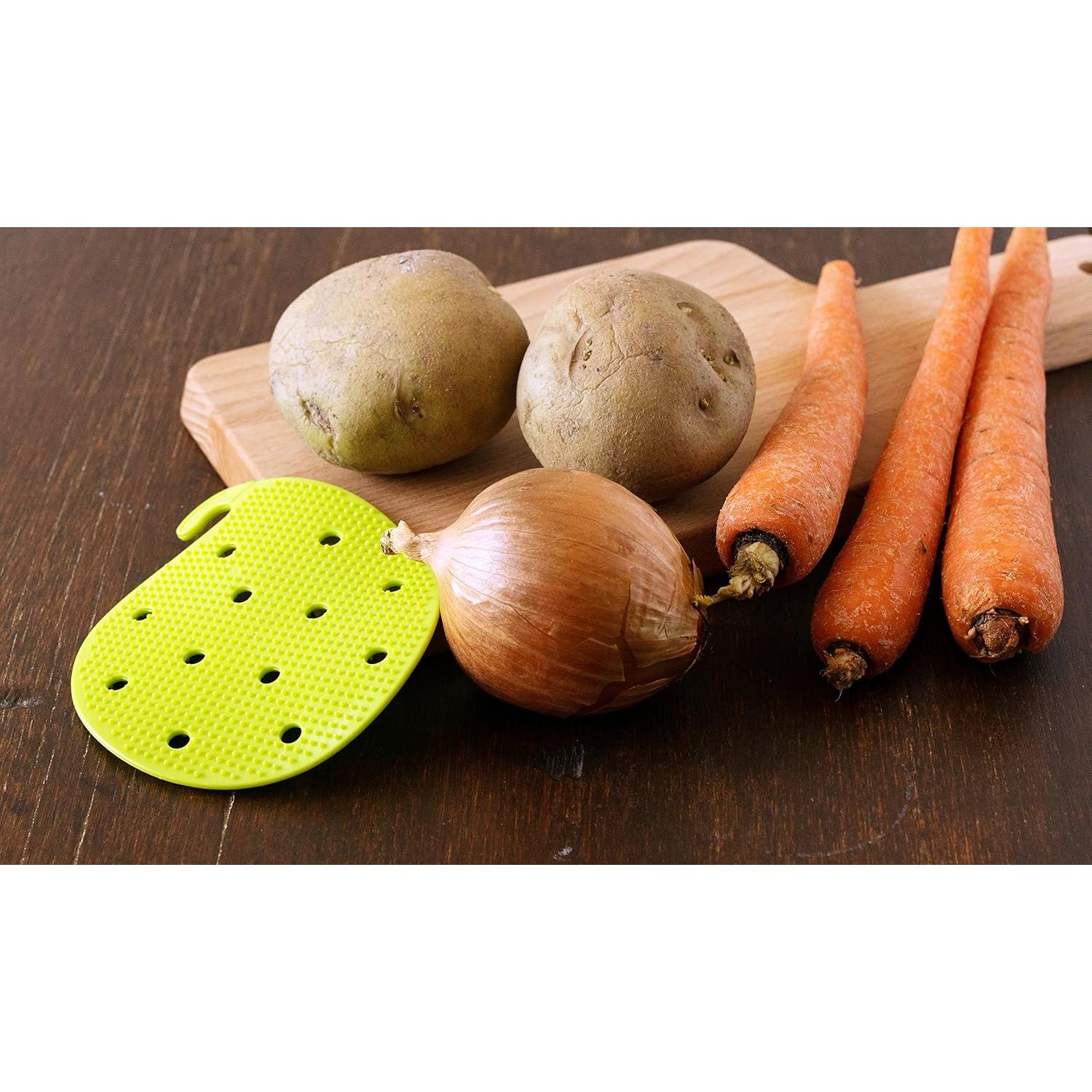 Cepillo Limpiador de Verduras Cestari - Doble Cara, Apto Lavavajillas