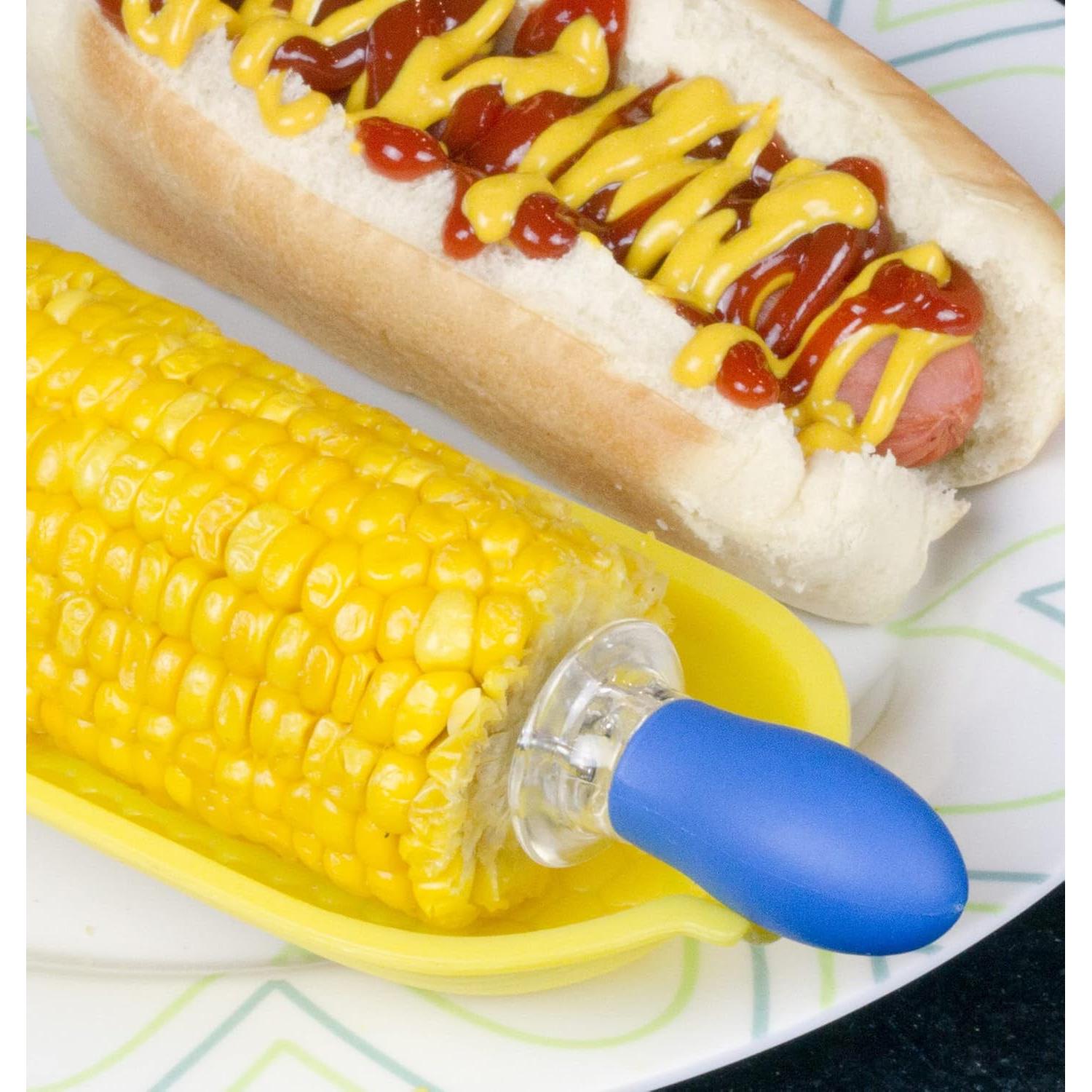Sujetadores de Maíz Chef Craft EZ Store, set de 8 piezas, colores variados