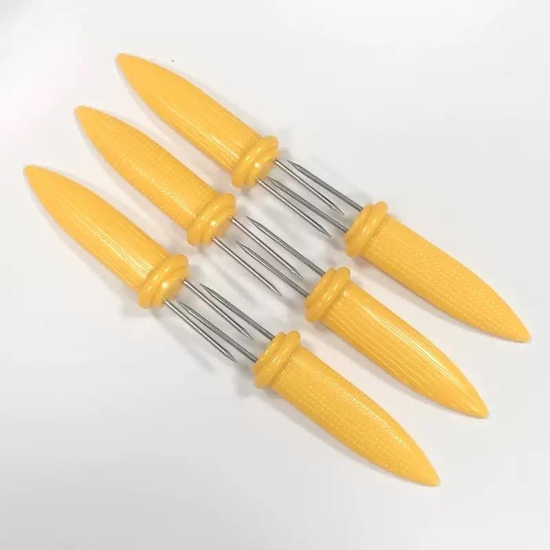 Soportes de Maíz de Acero Inoxidable ONESWI - 10 Pcs 9.3 cm