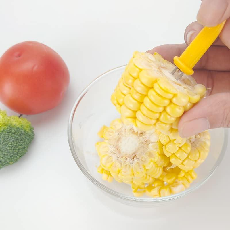 Soportes de Maíz de Acero Inoxidable ONESWI - 10 Pcs 9.3 cm