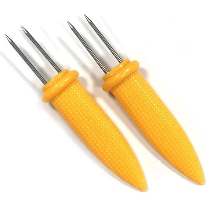 Soportes de Maíz de Acero Inoxidable ONESWI - 10 Pcs 9.3 cm