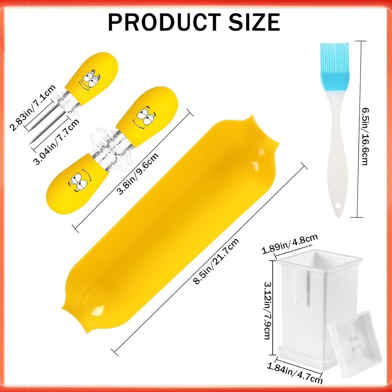 Set de Sujetadores de Mazorcas de Maíz AUGSUN - 10 Piezas
