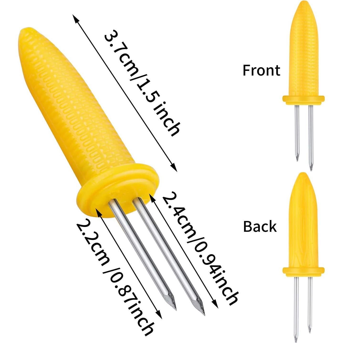 Juego de Bandejas de Maíz Elcoho 9 Piezas + 18 Sujetadores