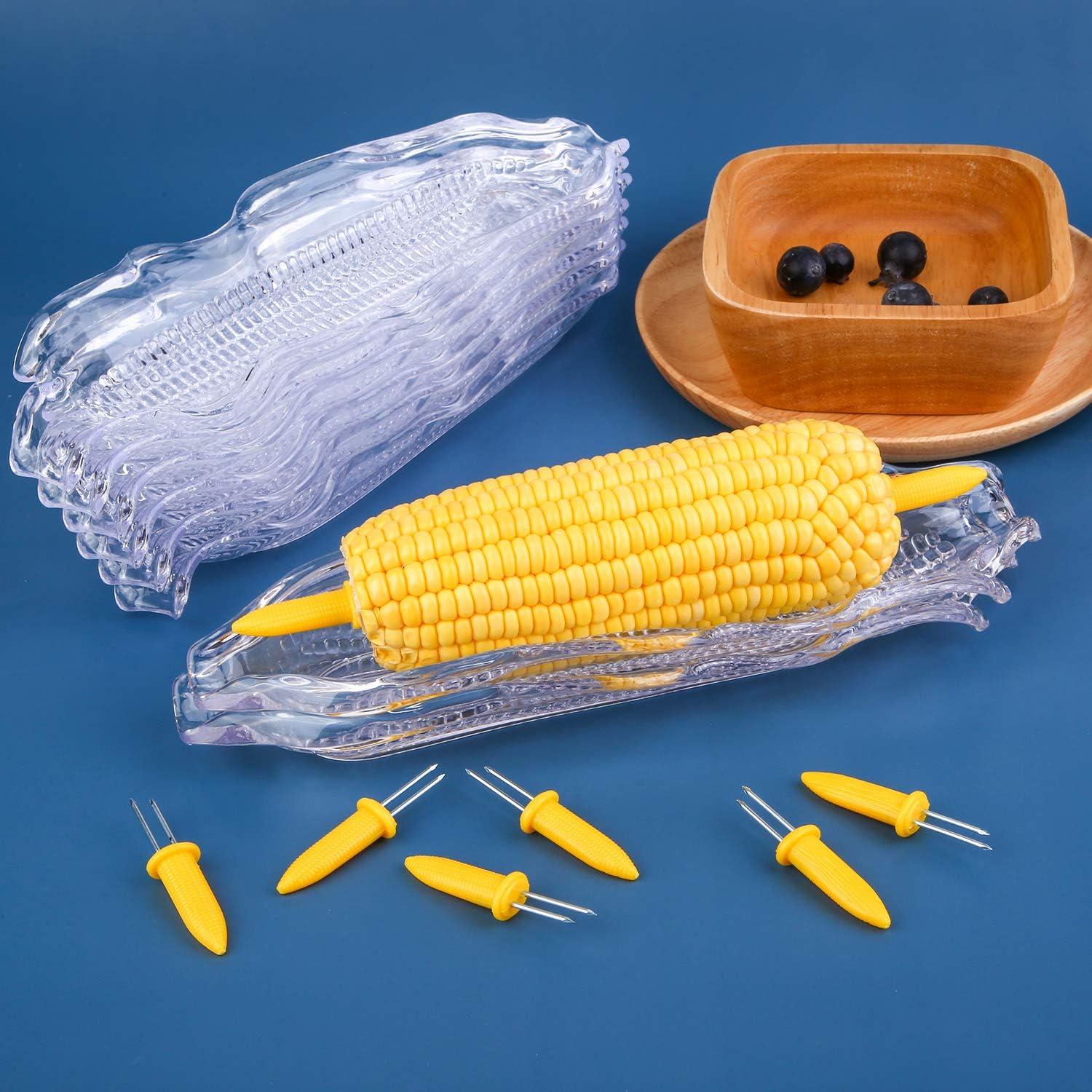 Juego de Bandejas de Maíz Elcoho 9 Piezas + 18 Sujetadores