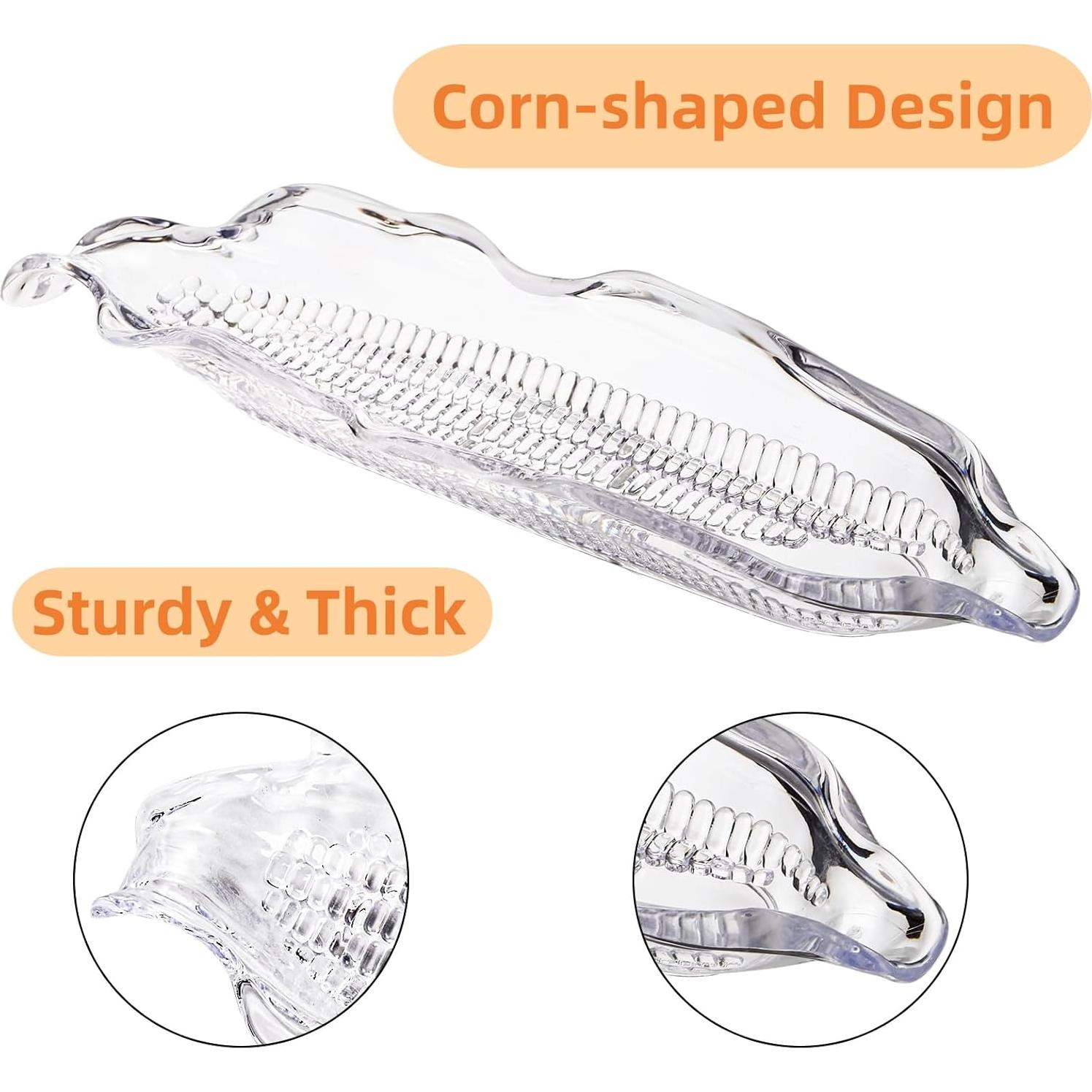 Juego de 18 Piezas de Bandejas y Sujetadores para Maíz Eorbow