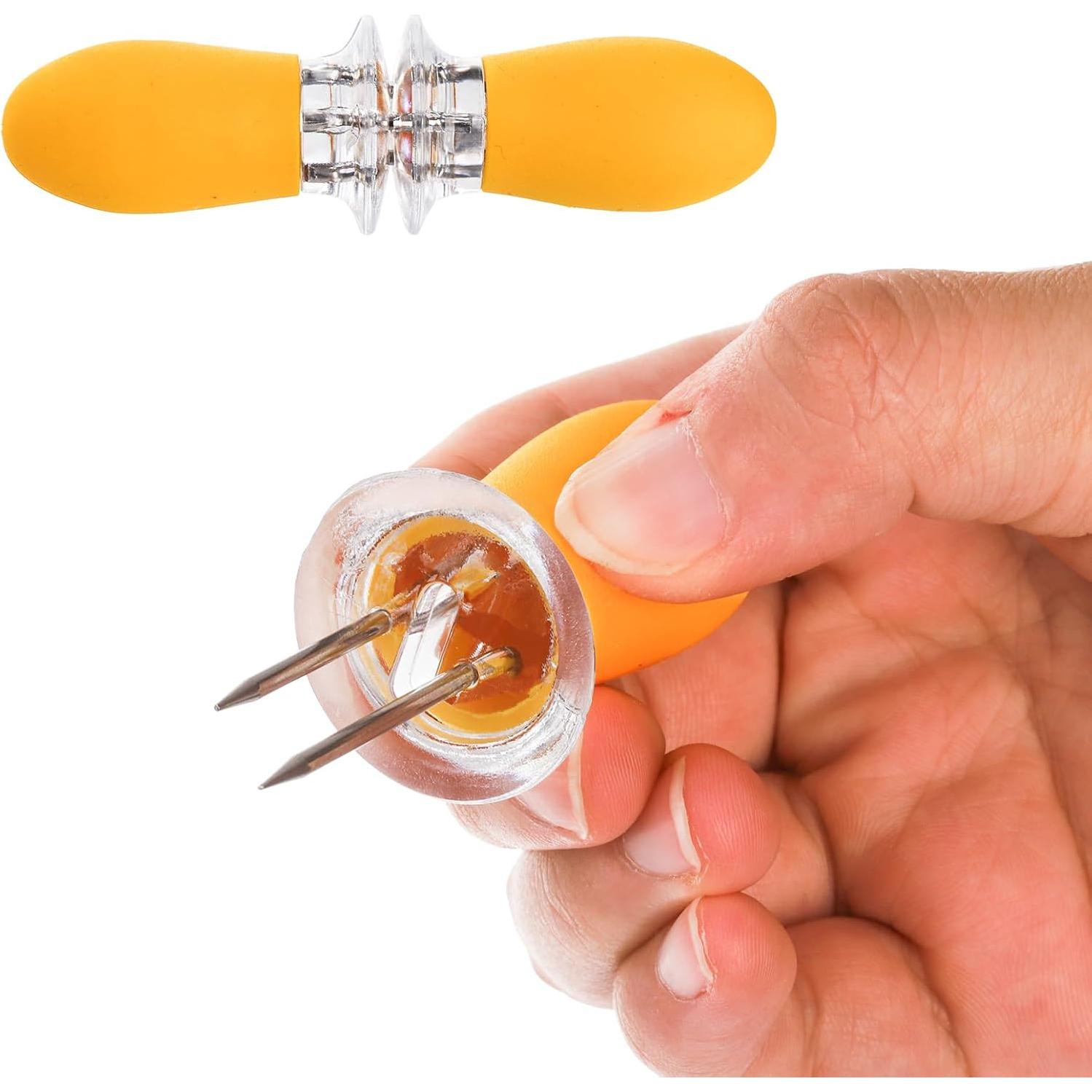 Juego de 18 Piezas de Bandejas y Sujetadores para Maíz Eorbow