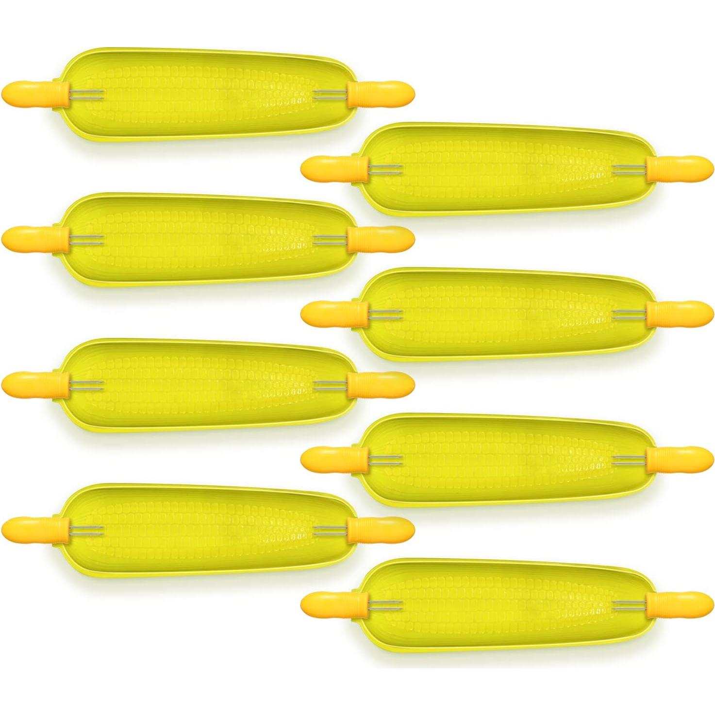 Juego de 24 Piezas Sujetadores de Mazorcas Patelai - Acero Inoxidable