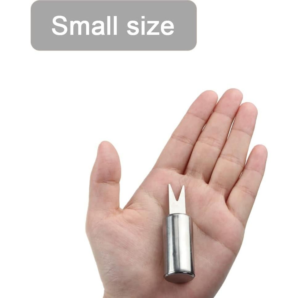 Sujetadores de Mazorcas de Maíz Senzeal - Acero Inoxidable, 8 Pcs