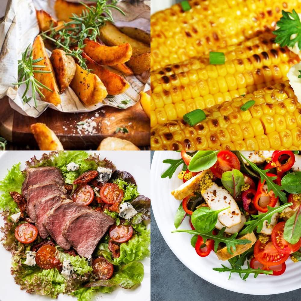 Sujetadores de Mazorcas de Maíz Senzeal - Acero Inoxidable, 8 Pcs