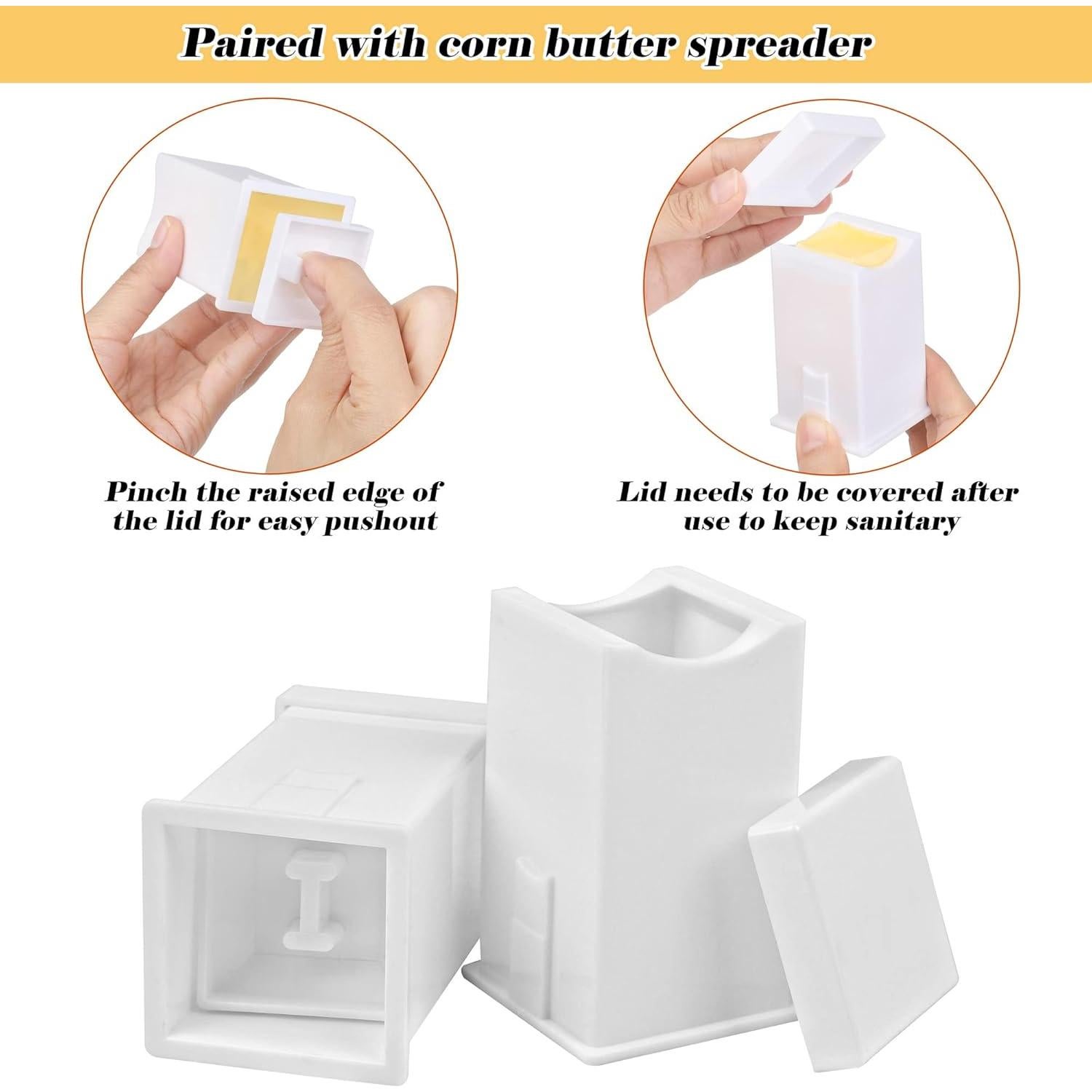 Juego de Bandejas y Sujetadores para Mazorcas Aodaer 30 Piezas