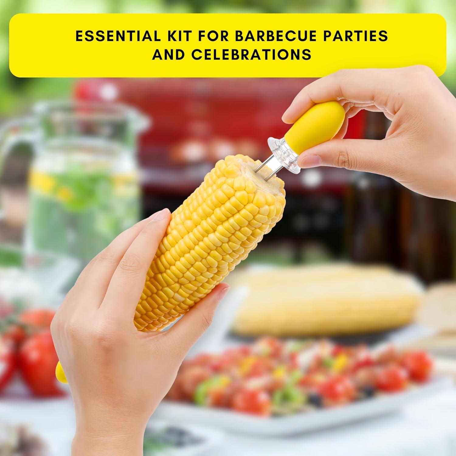 Juego de Sujetadores de Mazorcas de Maíz Kare & Kind 8 Piezas