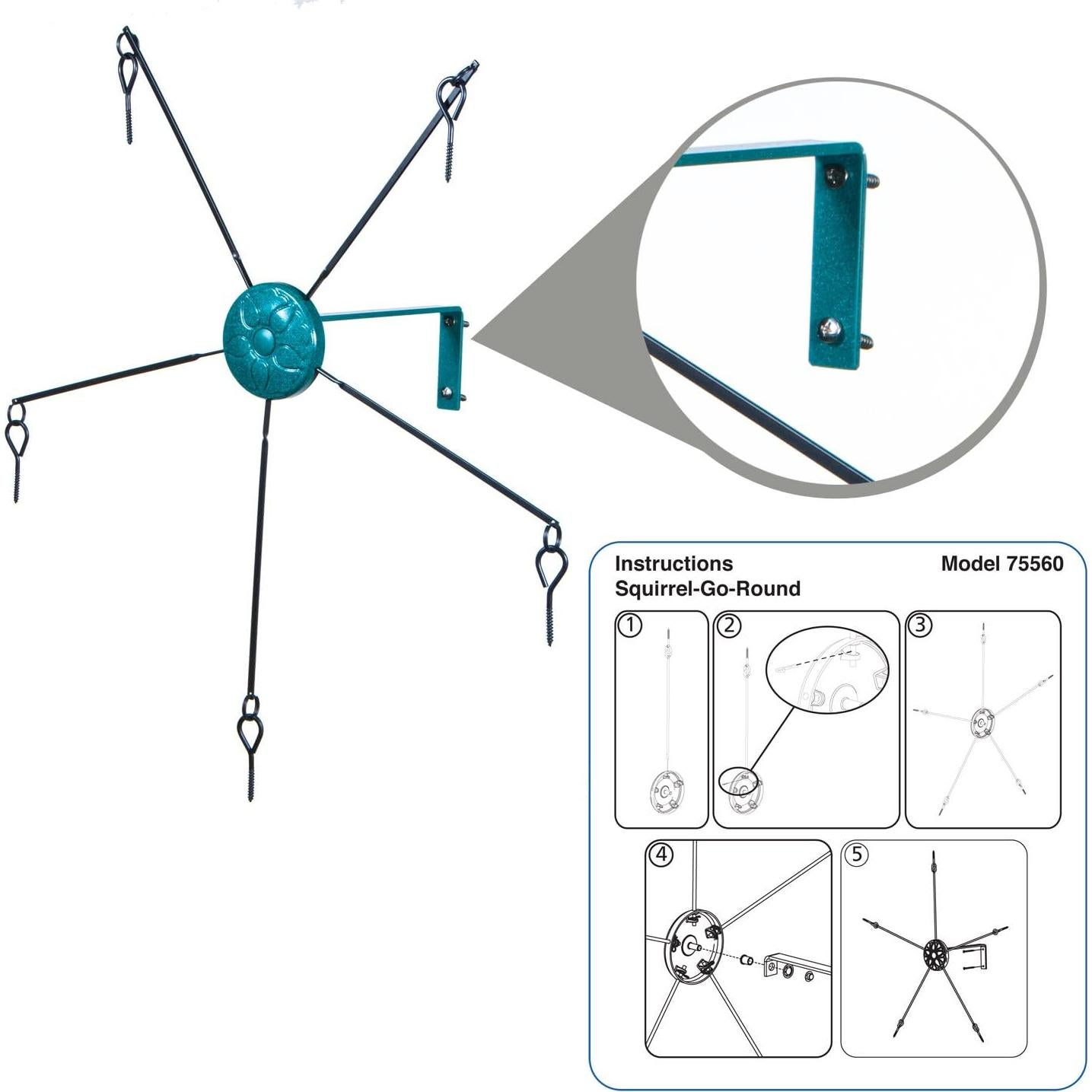 Alimentador para Ardillas Woodlink Squirrel-Go-Round 63.5 cm