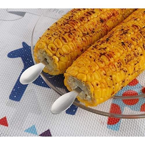 Juego de Sujetadores de Maíz 21 Piezas Acero Inoxidable CHWAIKA