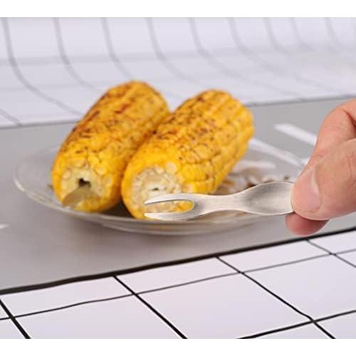 Juego de Sujetadores de Maíz 21 Piezas Acero Inoxidable CHWAIKA