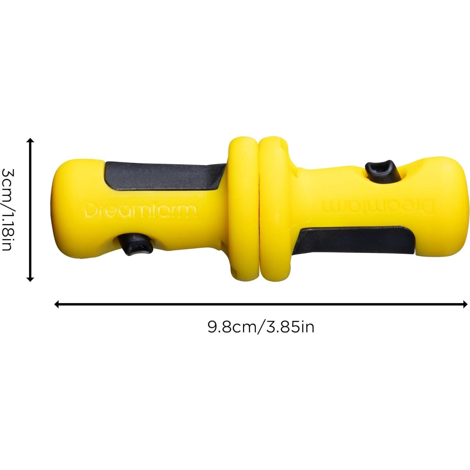 Soportes de Mazorcas Dreamfarm Lockorns Amarillo/Negro - 4 Pares