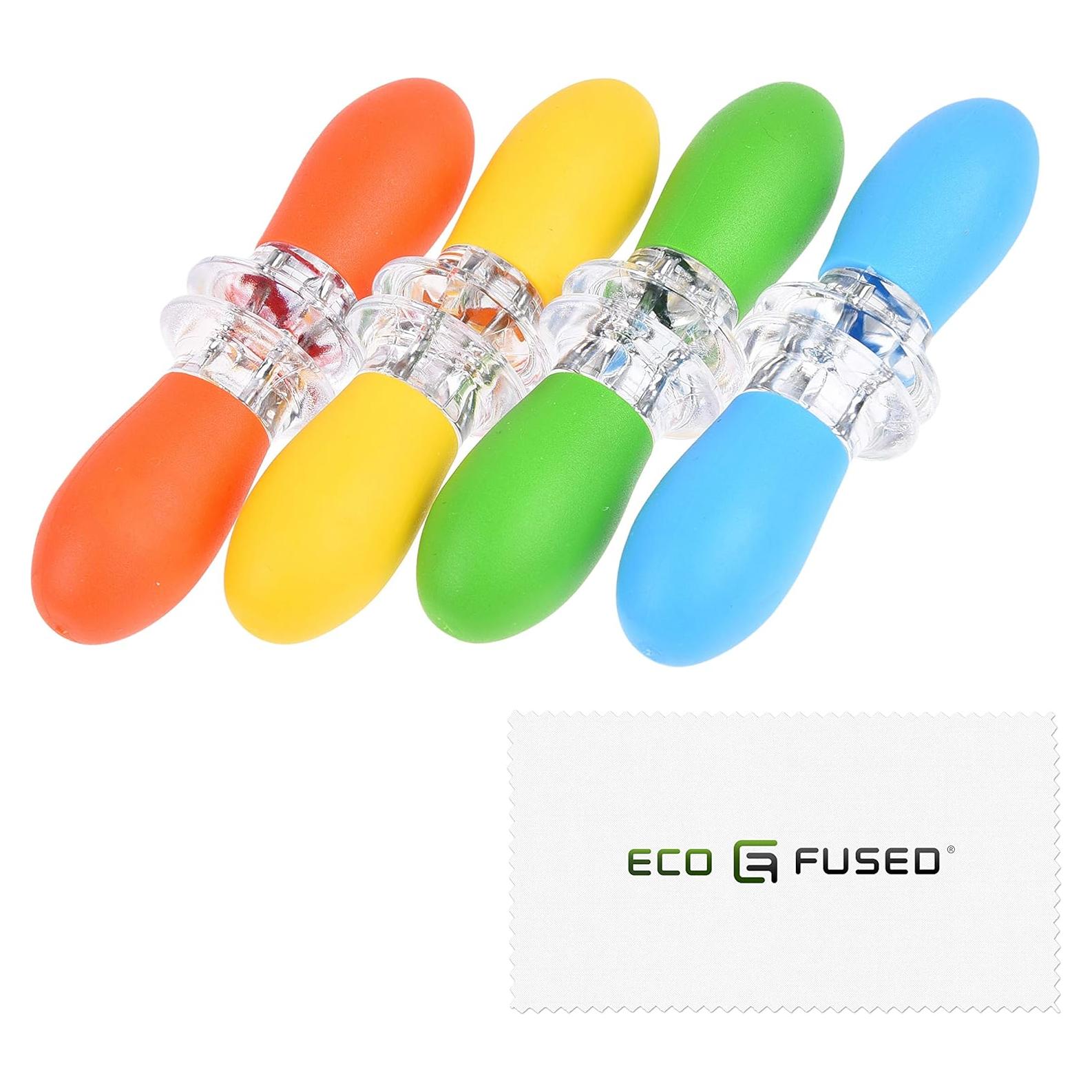 Soportes de Maíz Eco-Fused - 4 Pares Colores Vibrantes