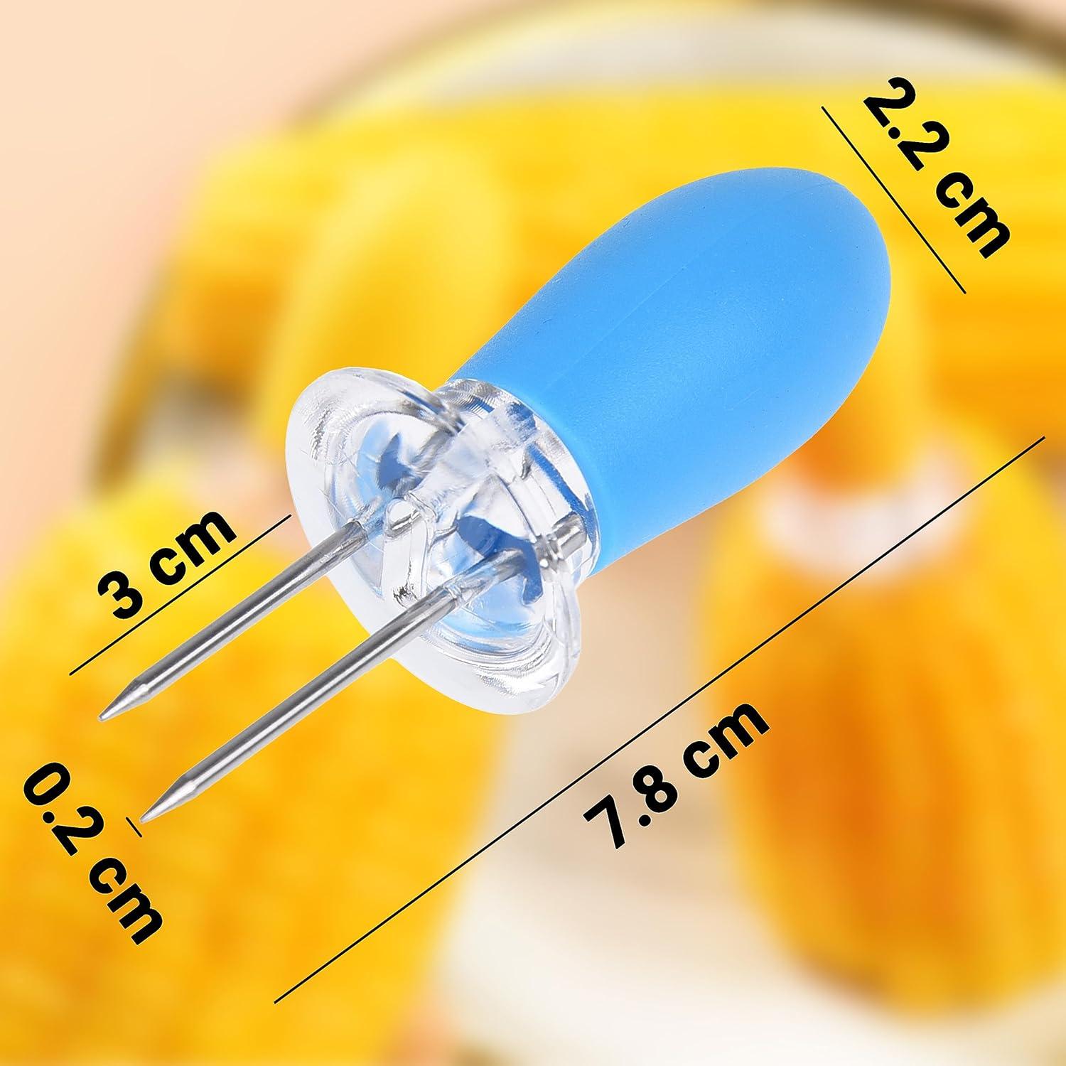 Soportes de Maíz Eco-Fused - 4 Pares Colores Vibrantes