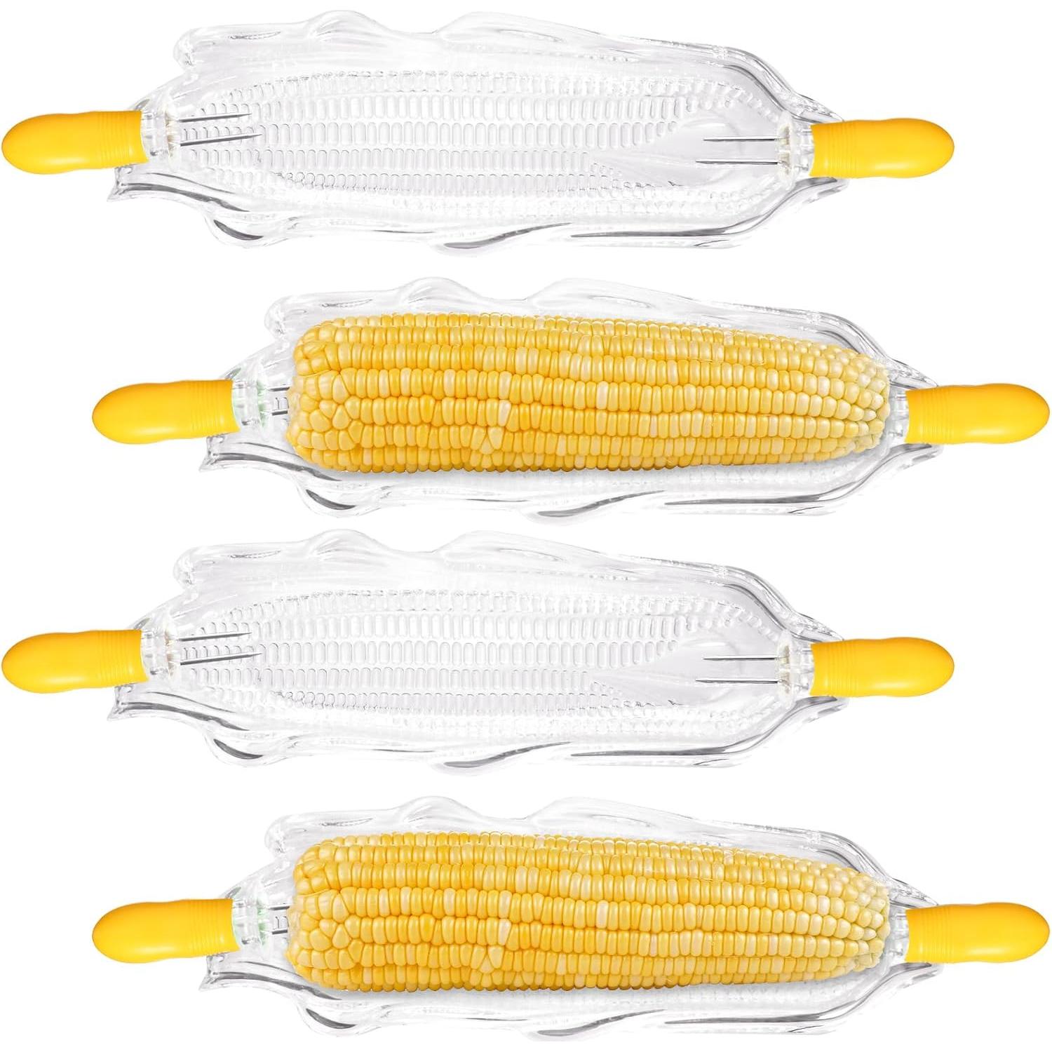 Juego de 12 Sujetadores de Mazorcas y Platos de Maíz Patelai