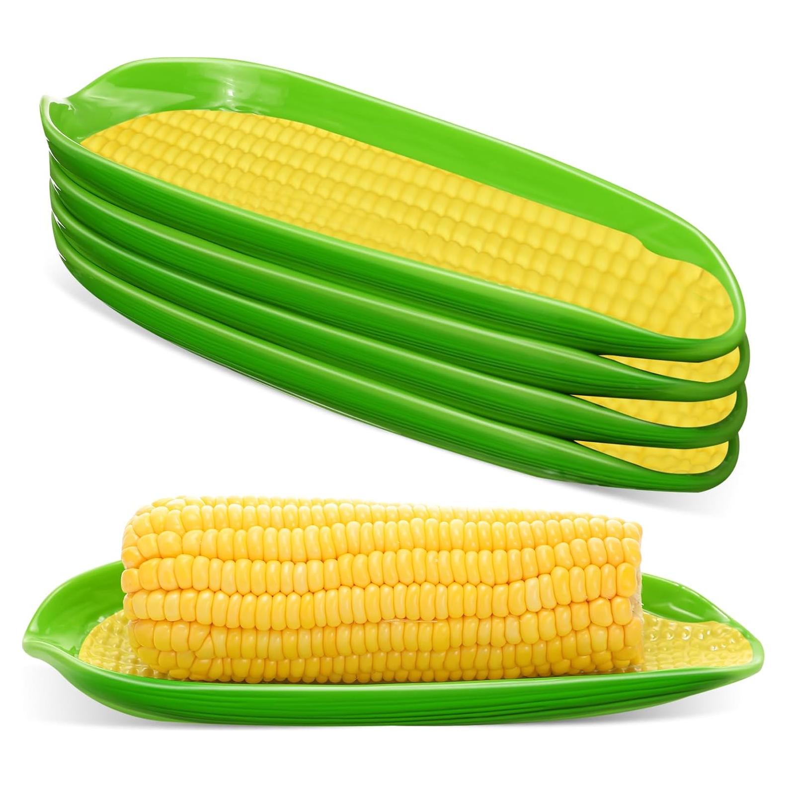 Platos de Maíz Melamina Antideslizantes Teenyyou - 4 Pcs