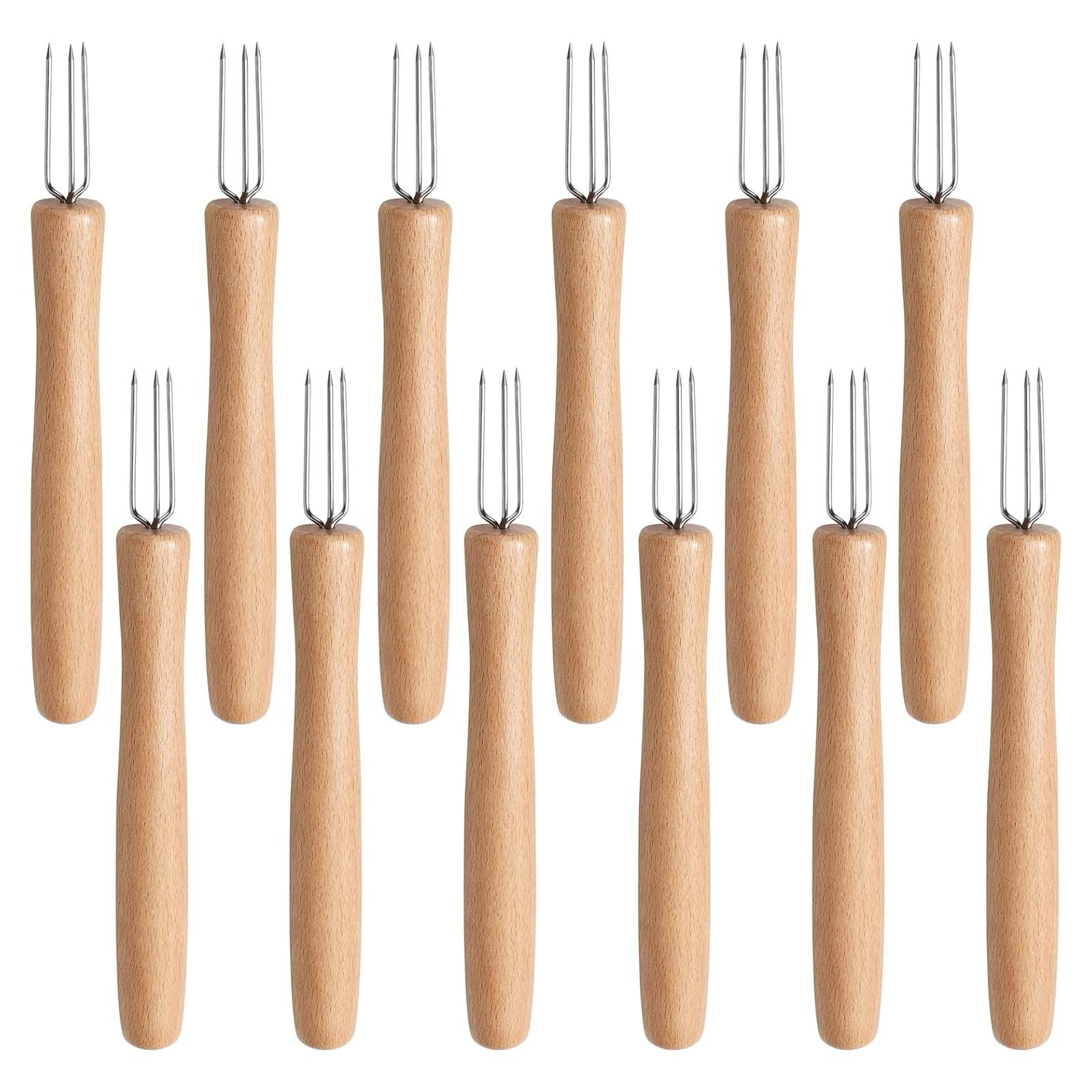 Juego de Sujetadores de Maíz CHWAIKA 12 Piezas Acero Inoxidable